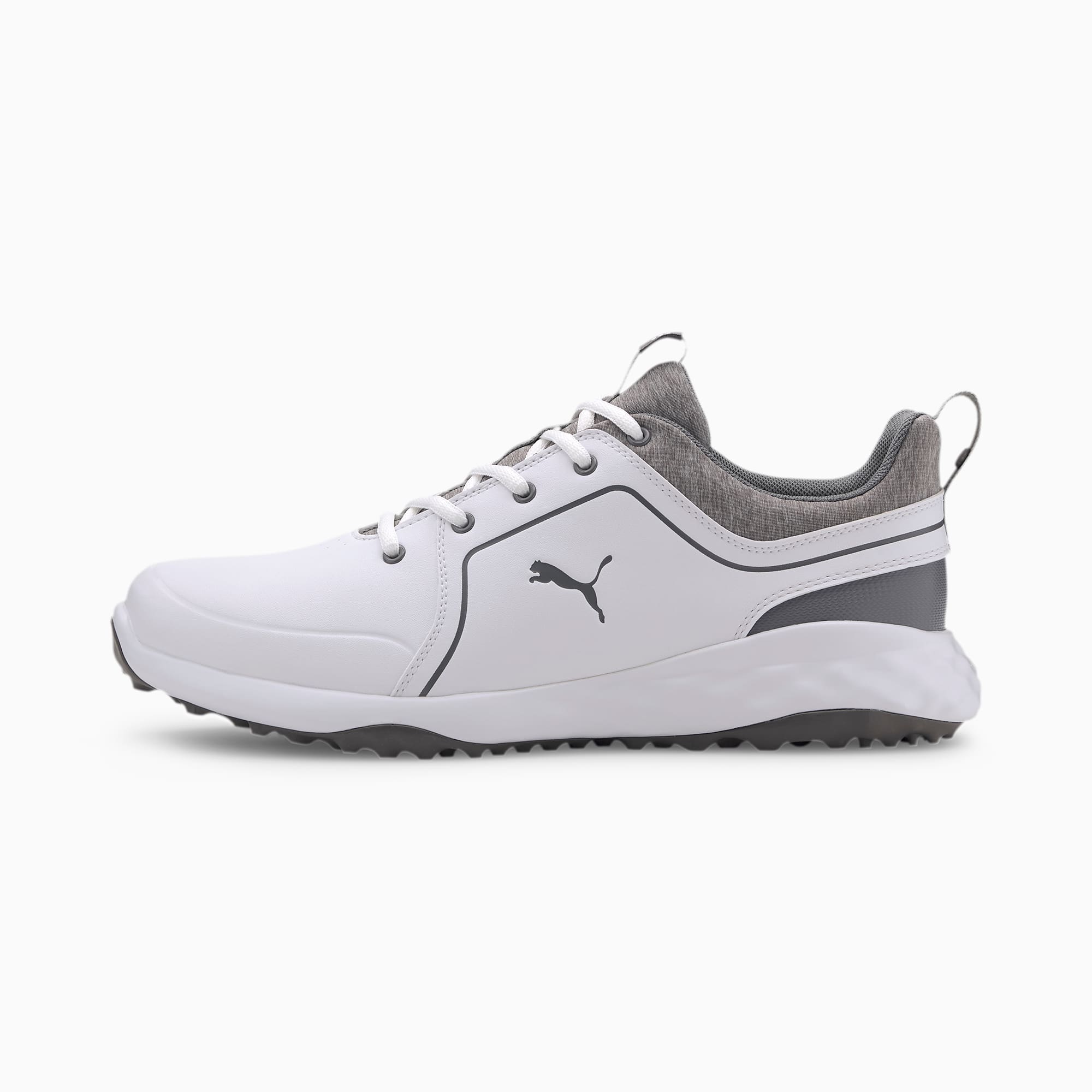 puma white golf shoes
