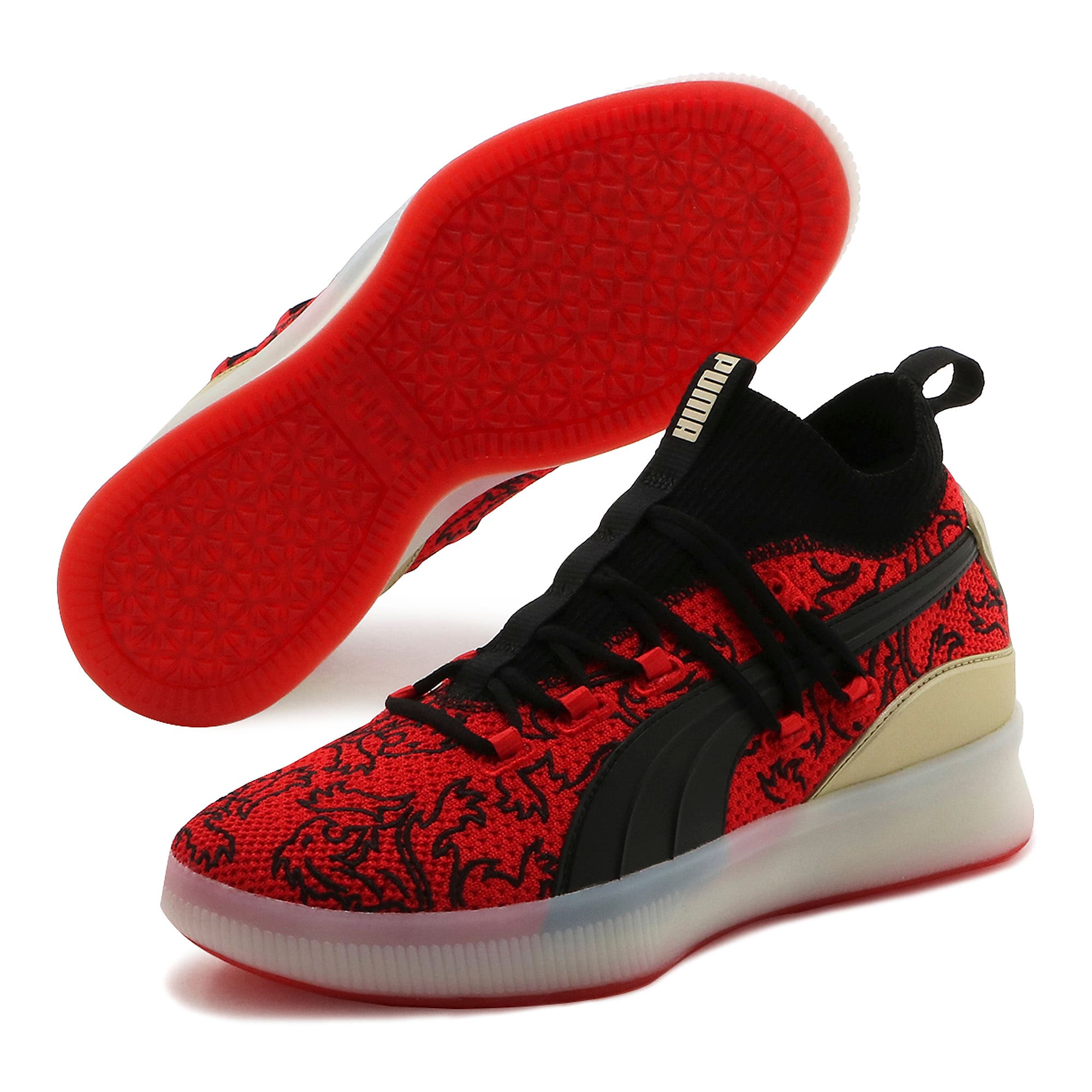 PUMA CLYDE COURT "LONDON" CALLING  RED