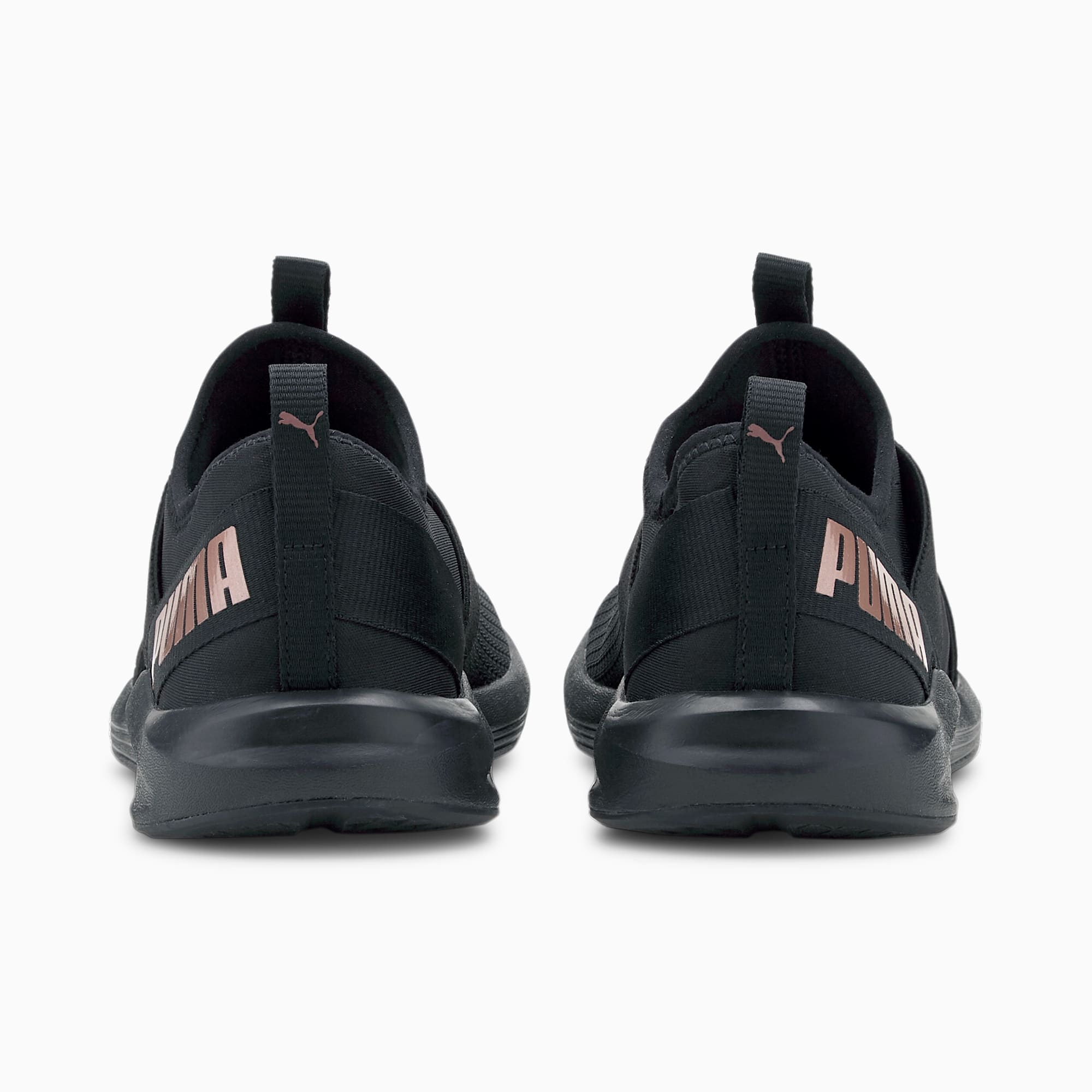 puma prowl slip on black
