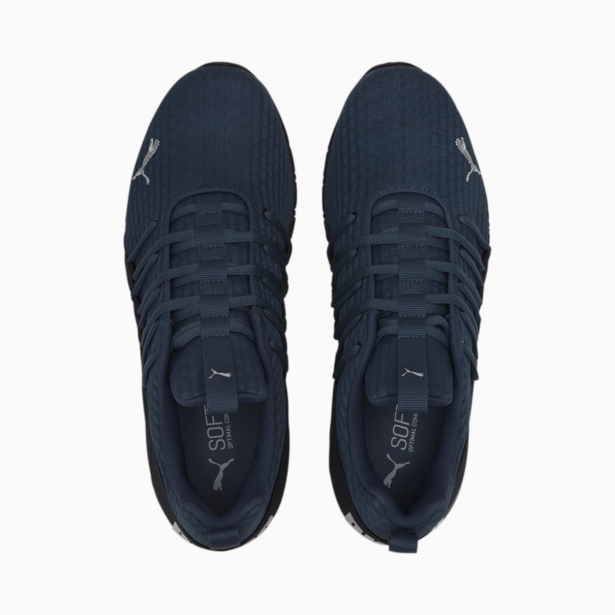 Puma axelion block blue store
