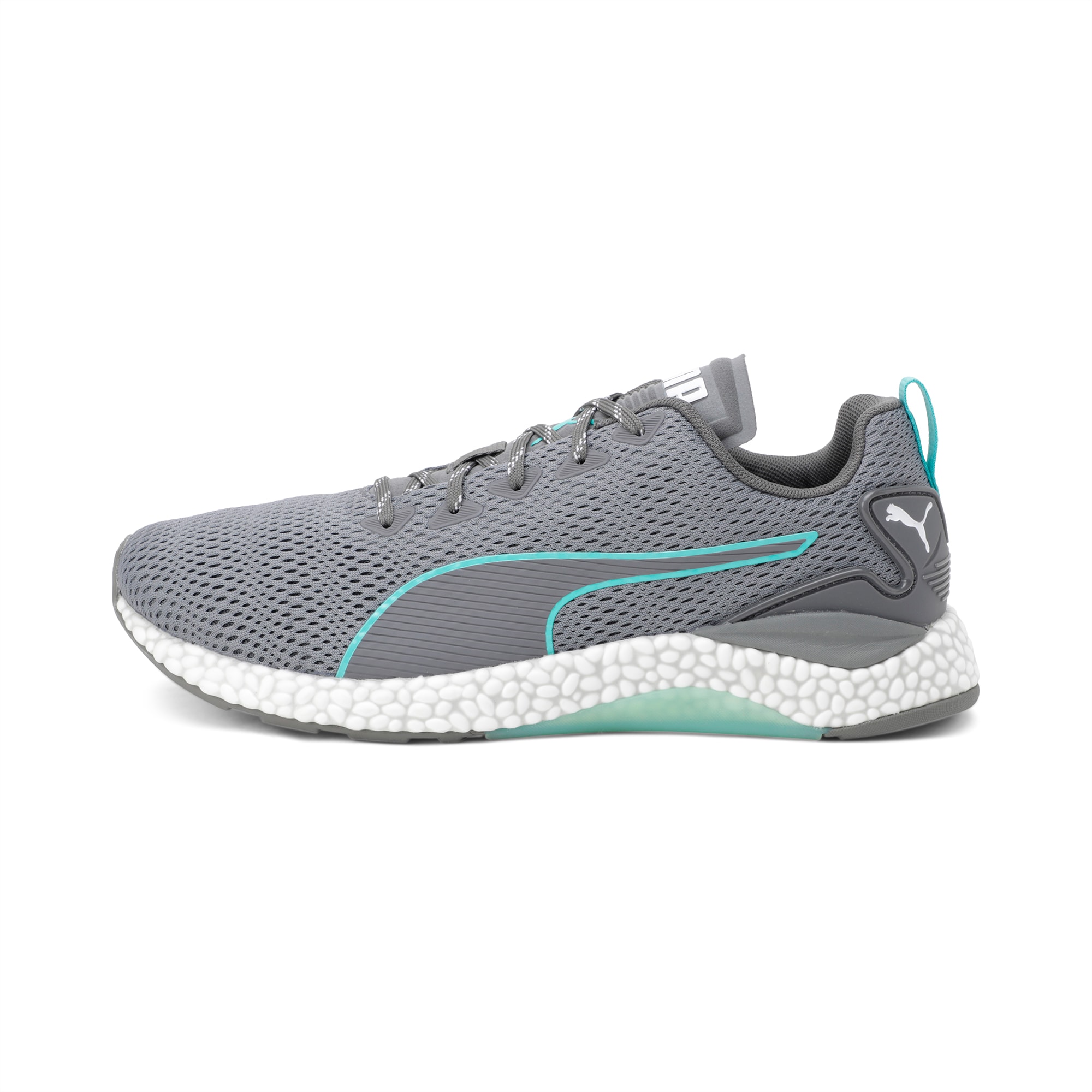 turquoise running shoes