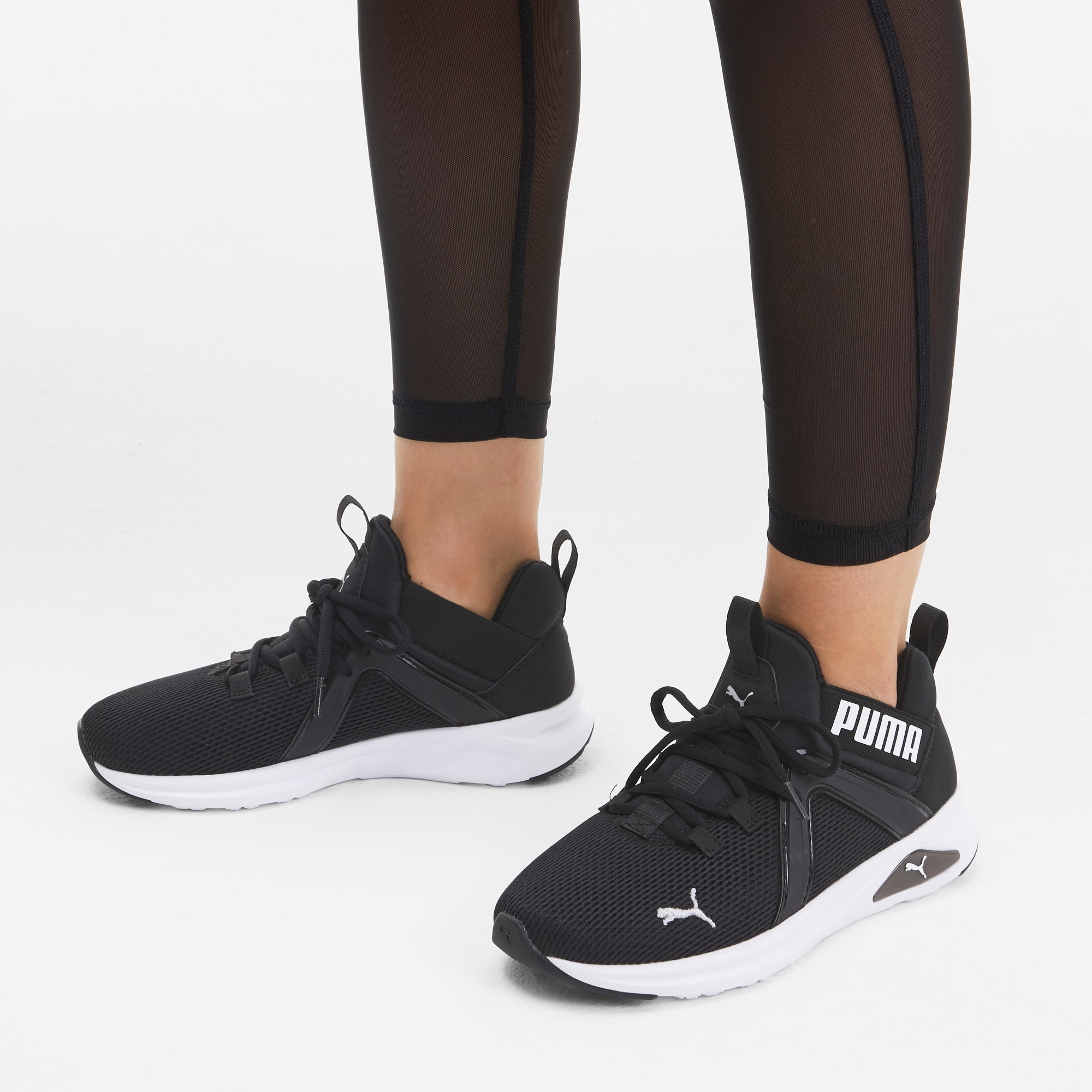 puma enzo strap ladies trainers