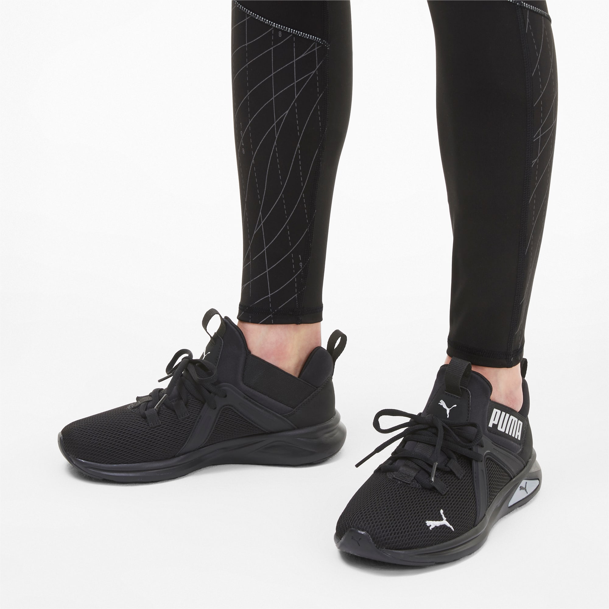 Puma enzo black clearance womens