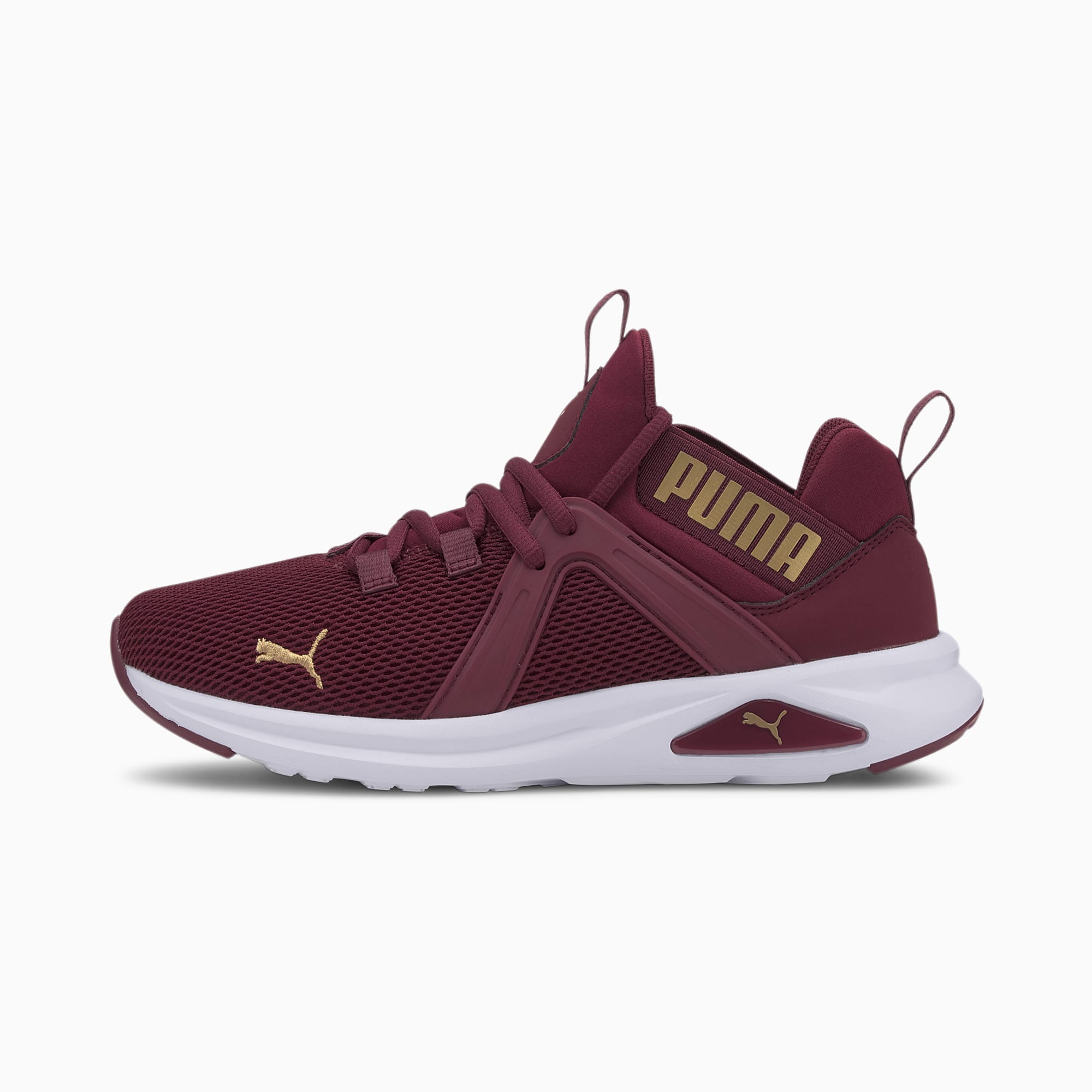 burgundy womens running shoes