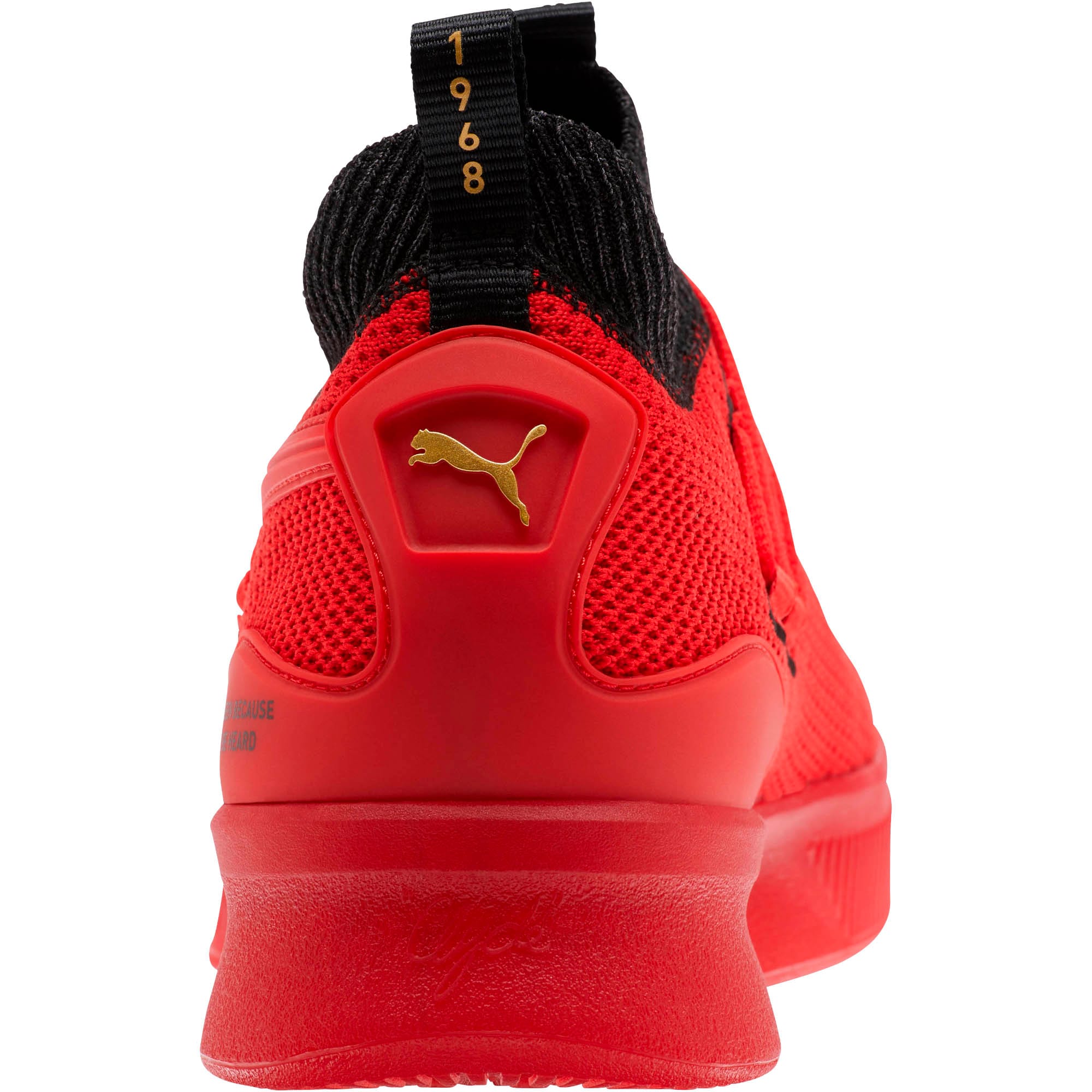 red puma basketball shoes