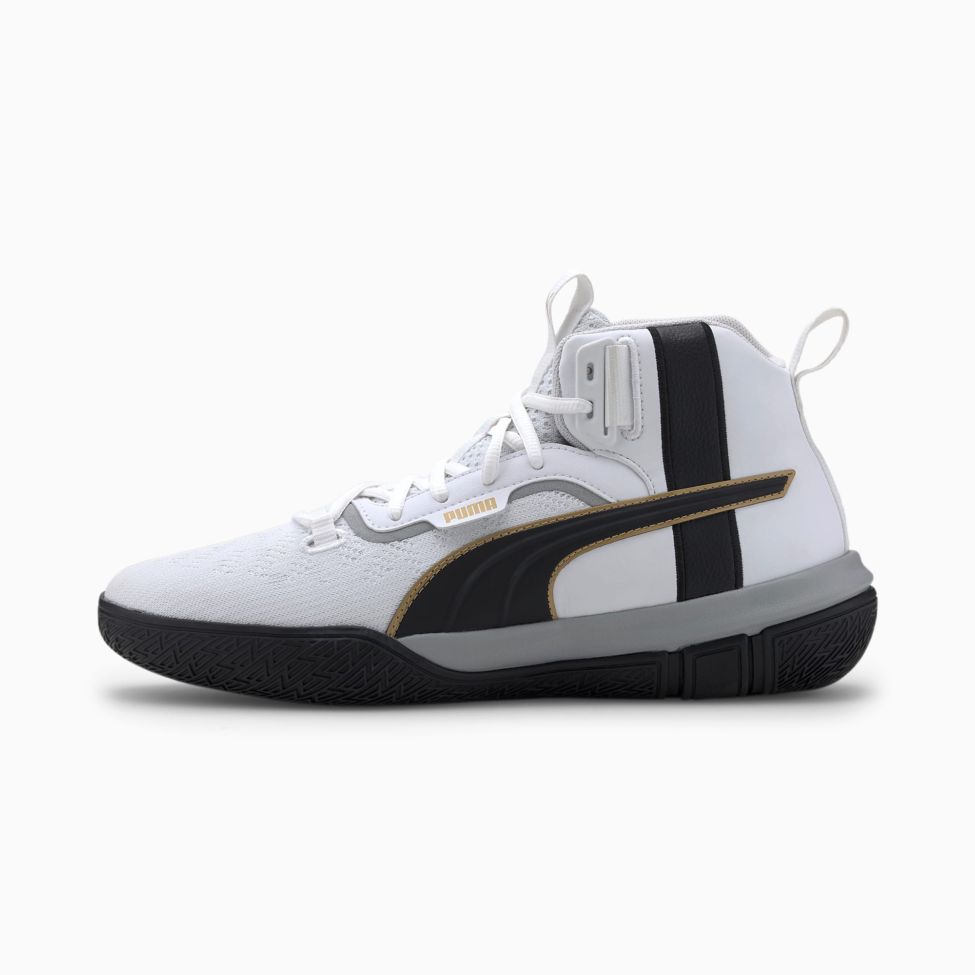 puma basketball shoes grey