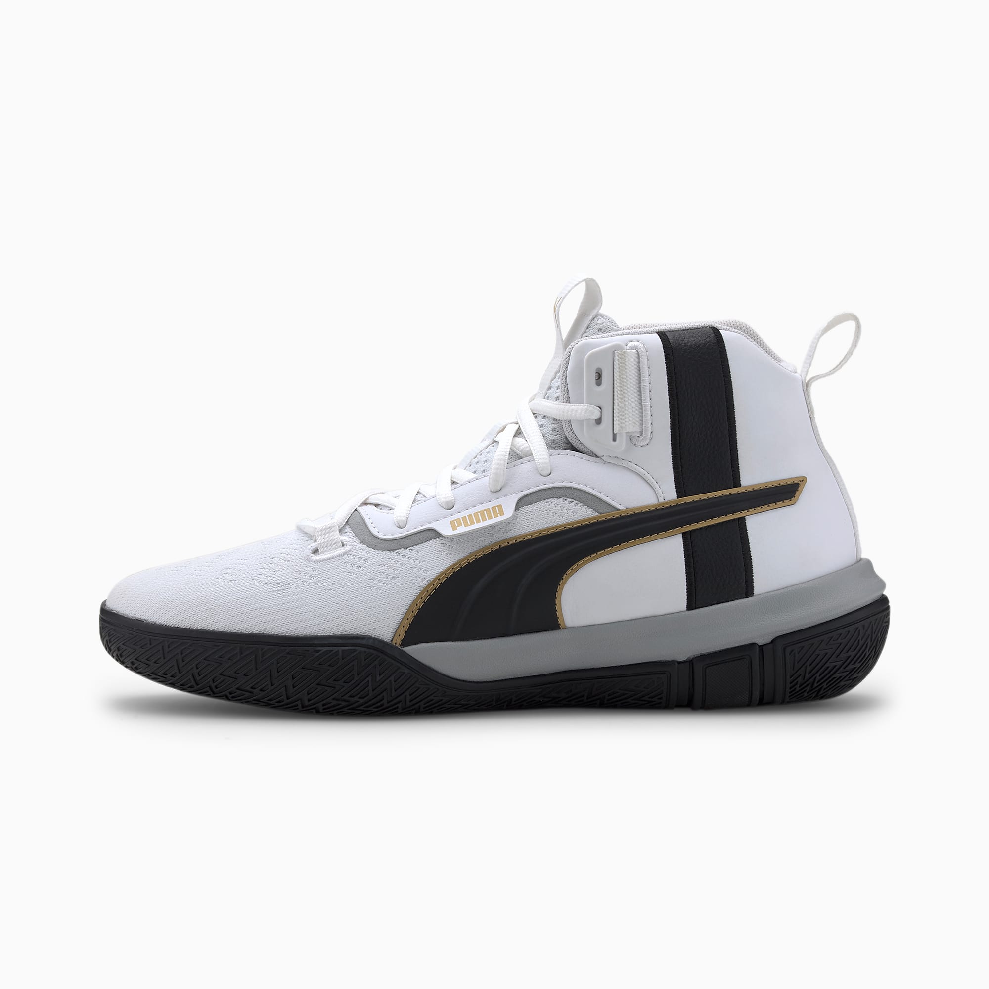 puma basketball shoes black