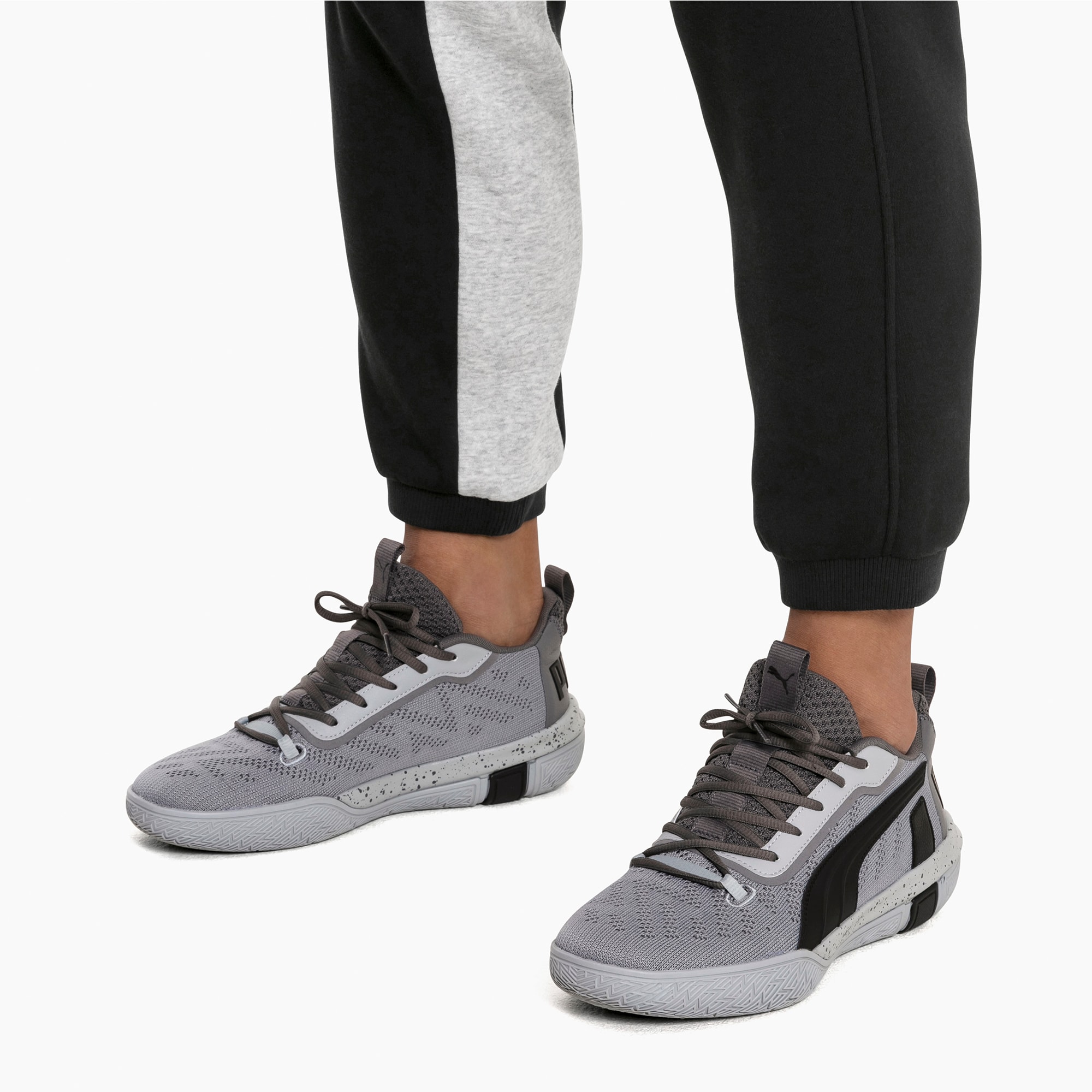 Basketball Shoes | Puma Black-Quarry 