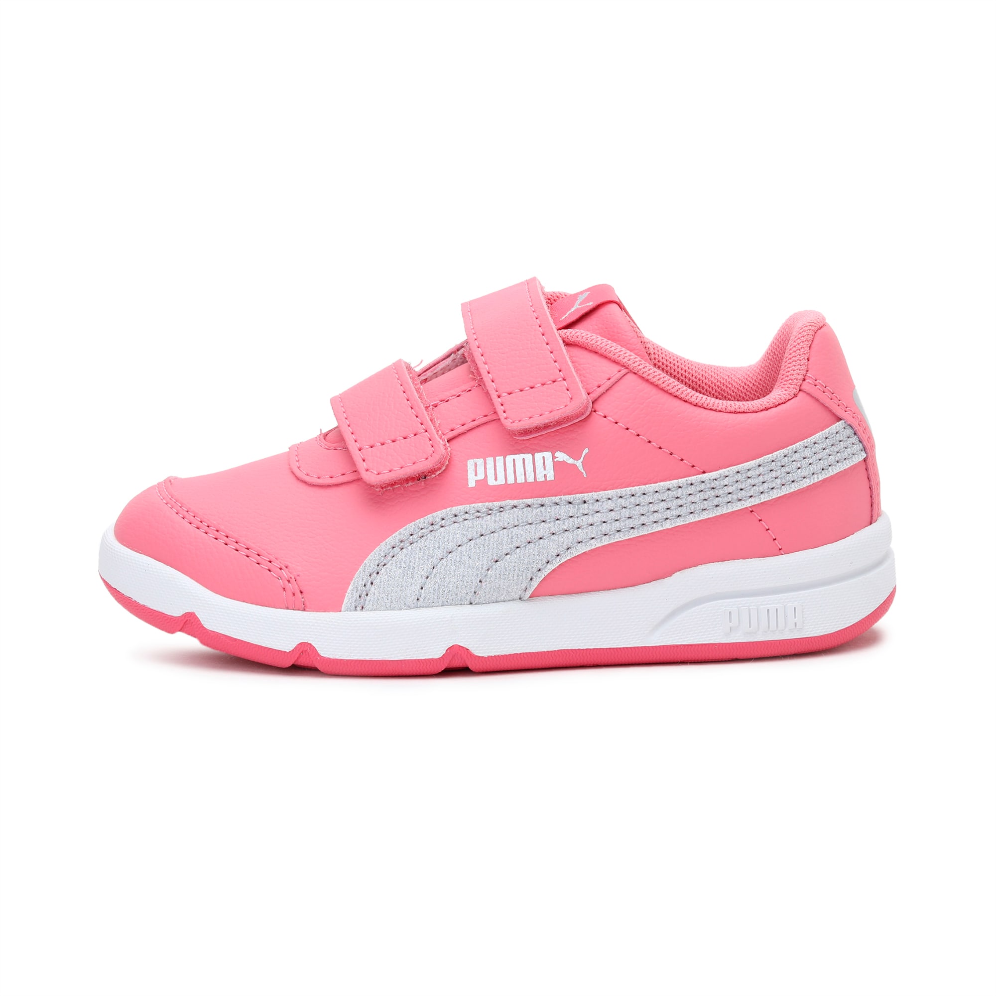 Puma slip ons pink kids