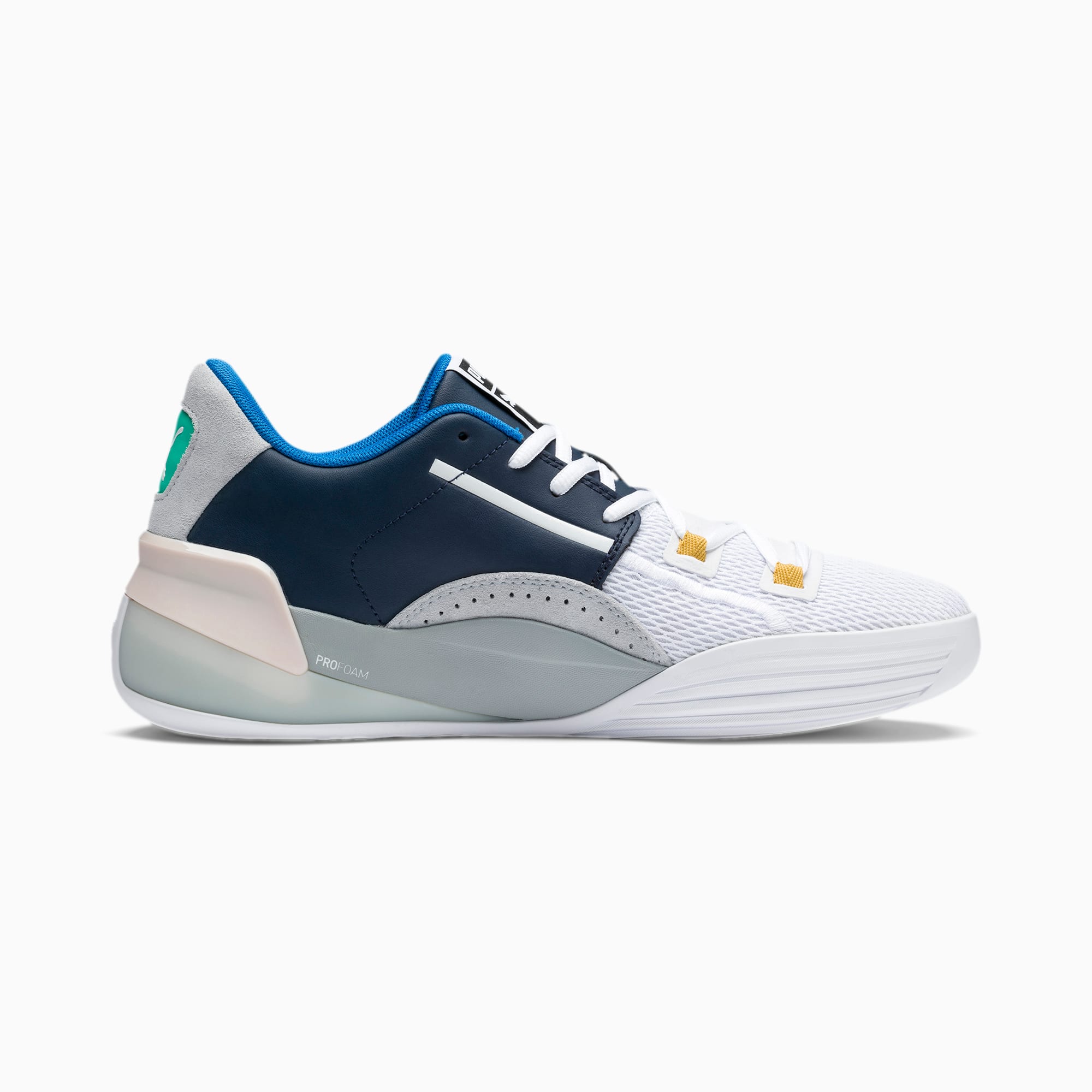 puma clyde hardwood blue