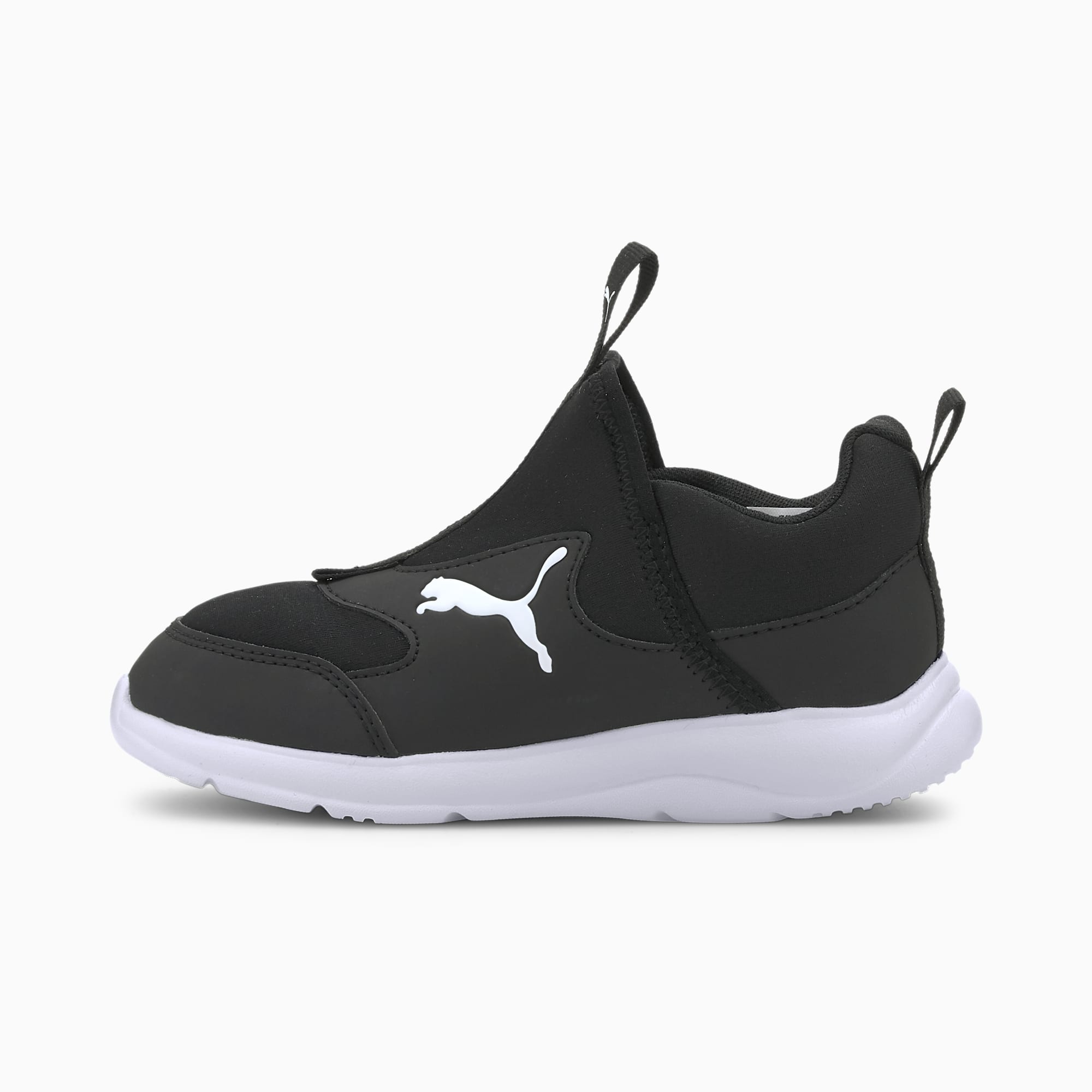 Puma black shoes for kids sales