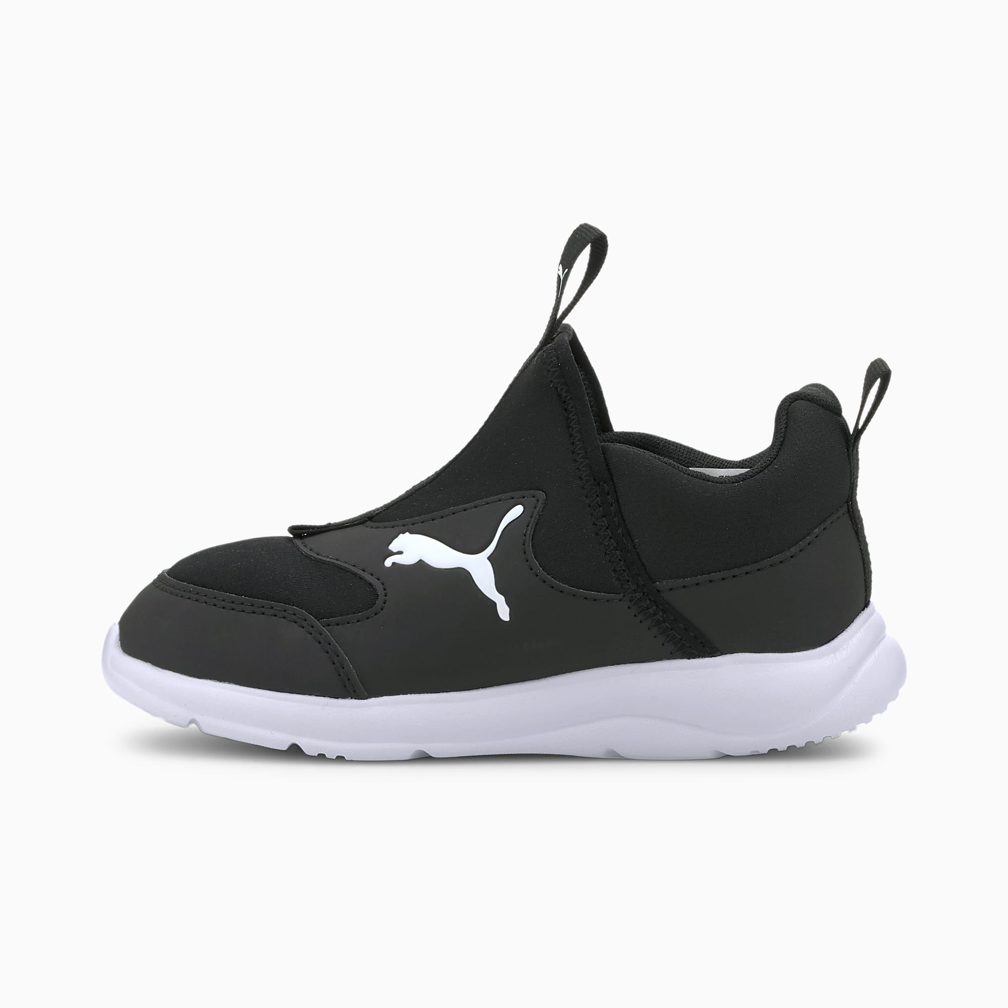 Fun Racer Slip-On Shoes Kids, Puma Black-Puma White, large-SEA