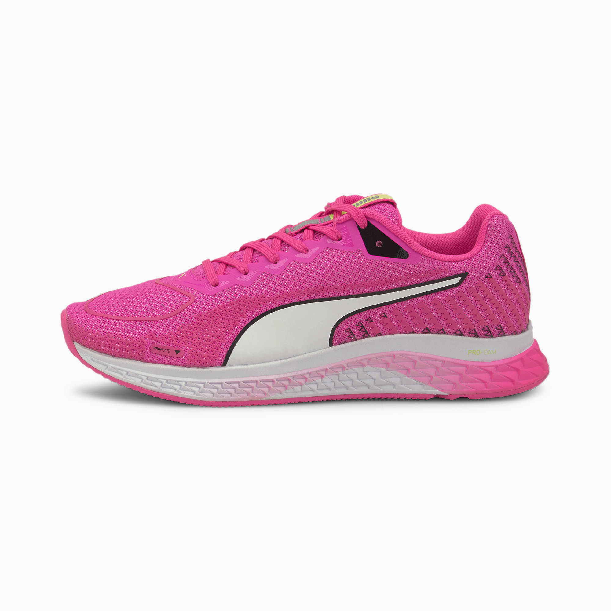 puma white running sneakers