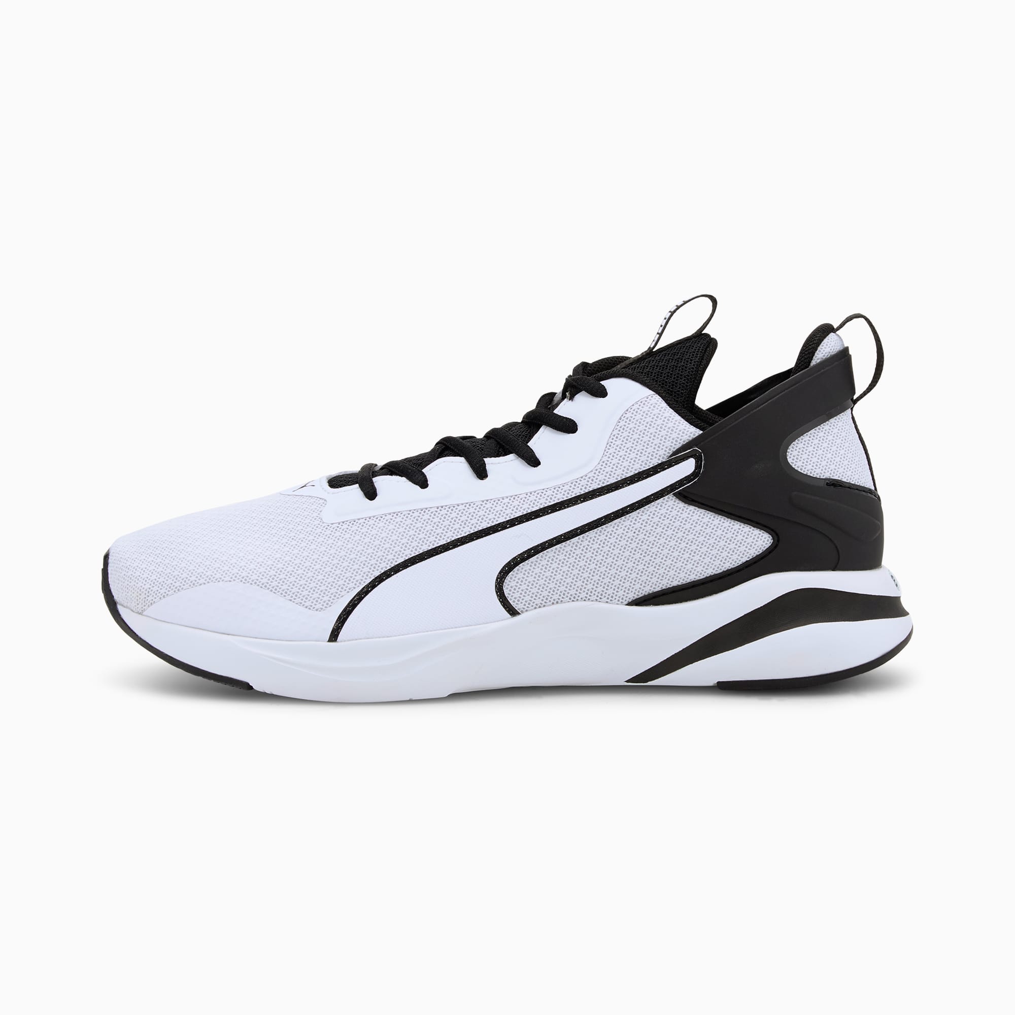 puma white running shoes for men