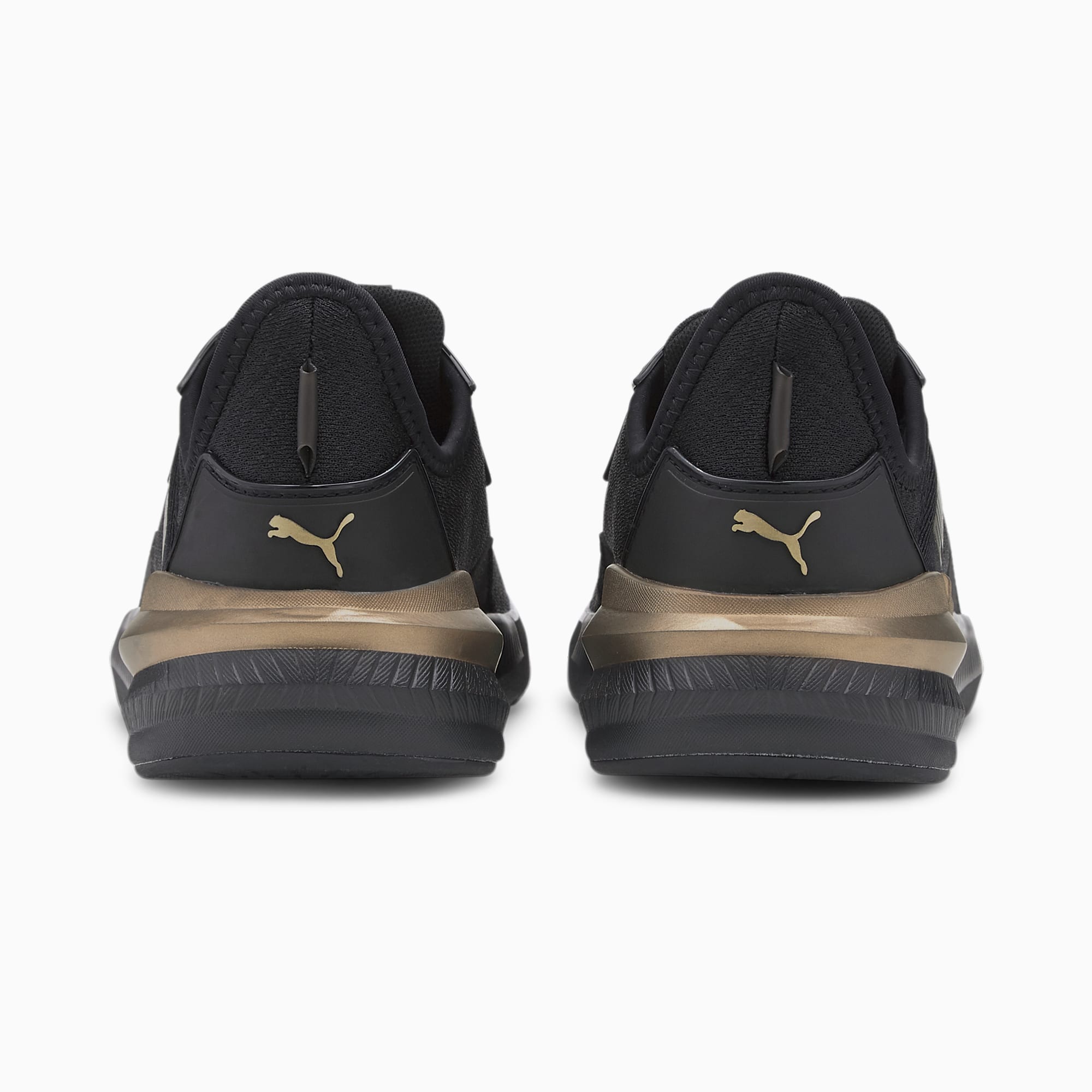 Platinum Metallic Women's Training Shoes | Puma Black-Gold | PUMA Shop All  Puma | PUMA