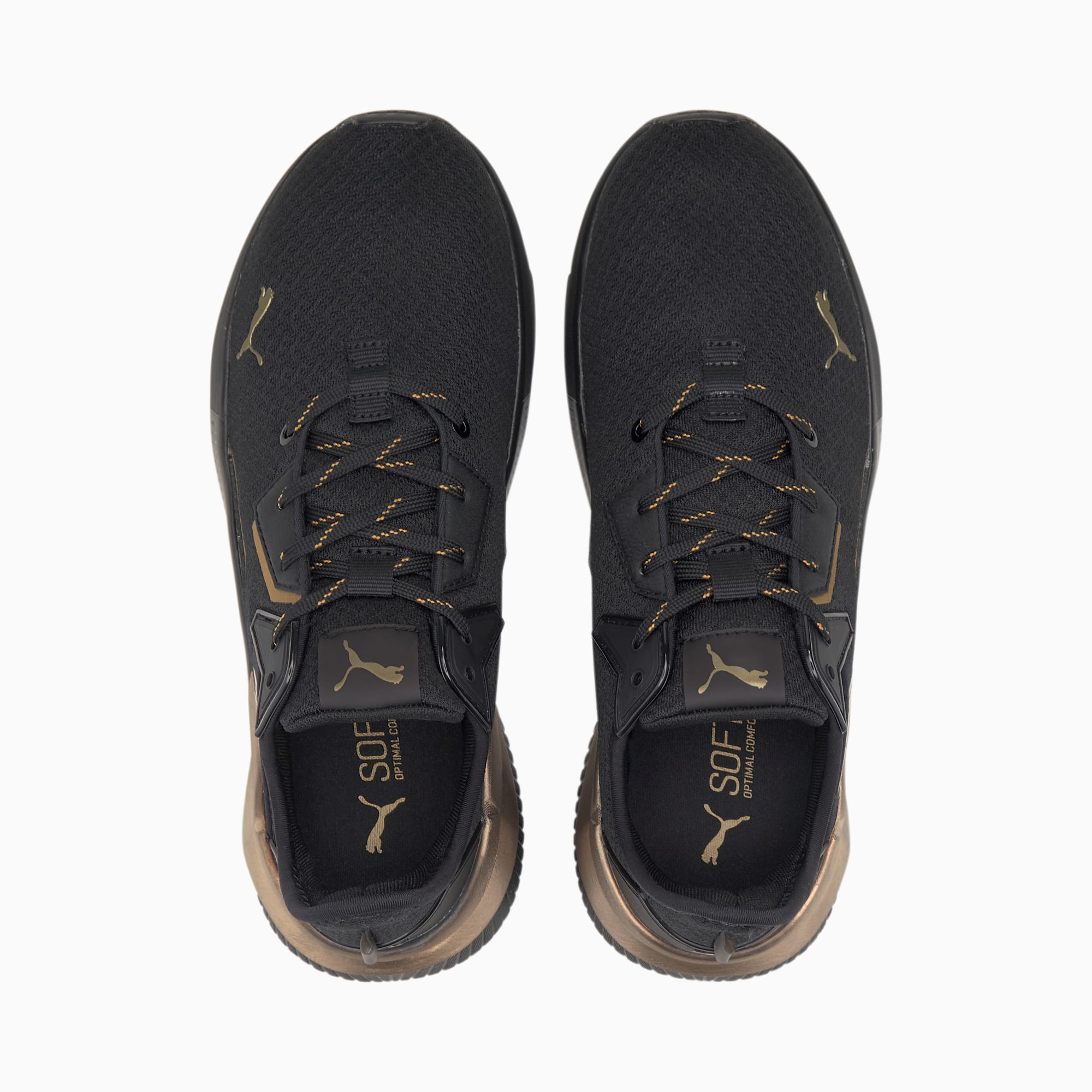 Puma platinum metallic hotsell women's training shoes