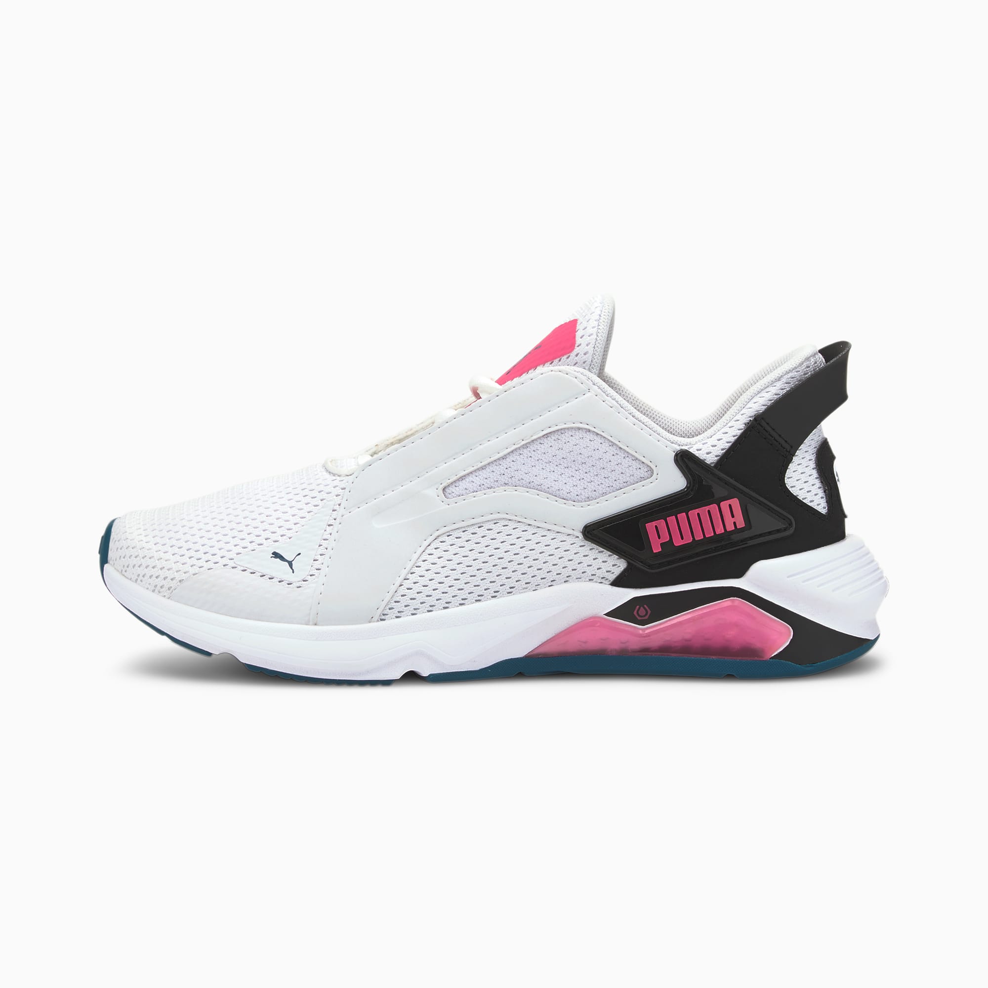 puma pink and black