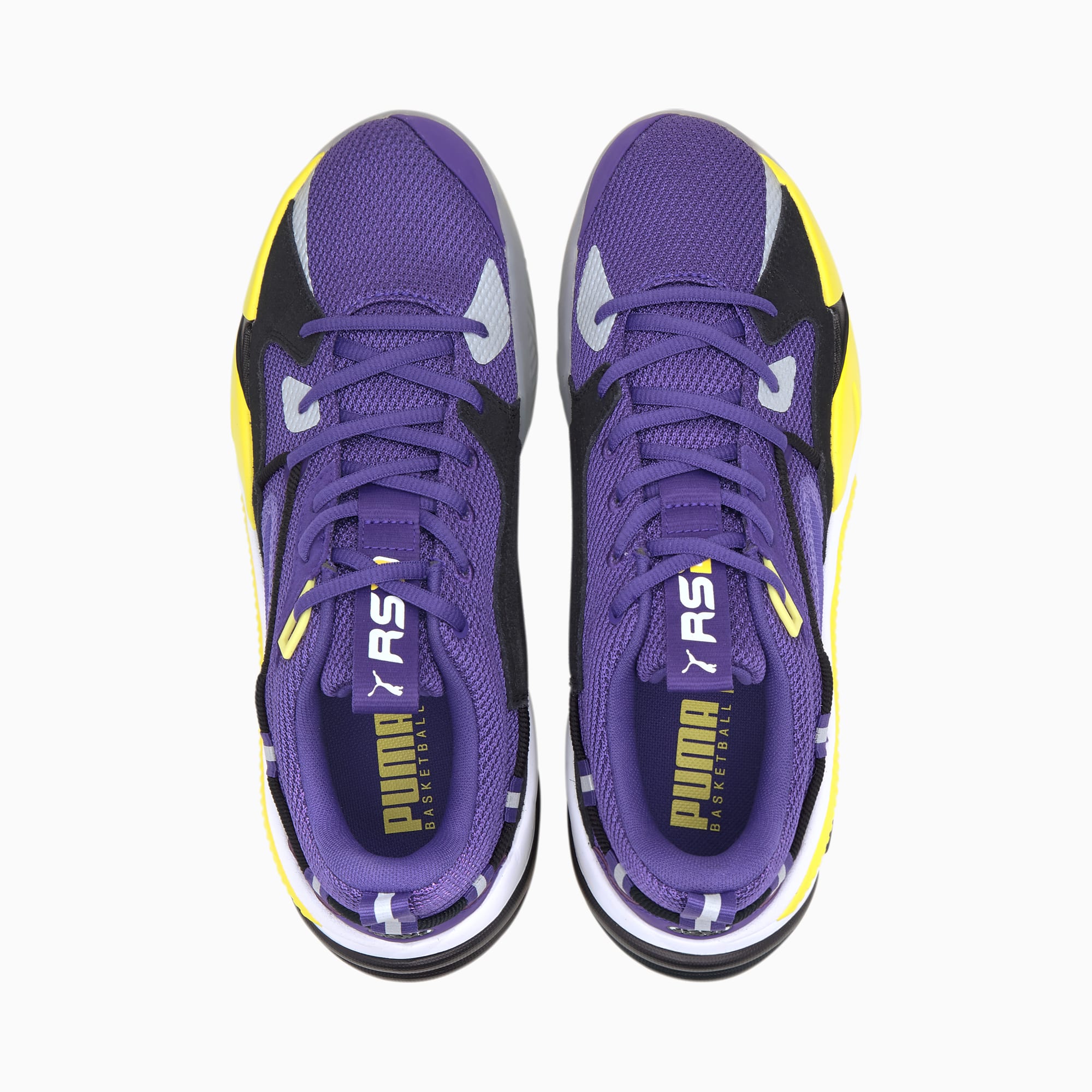 purple and gold pumas