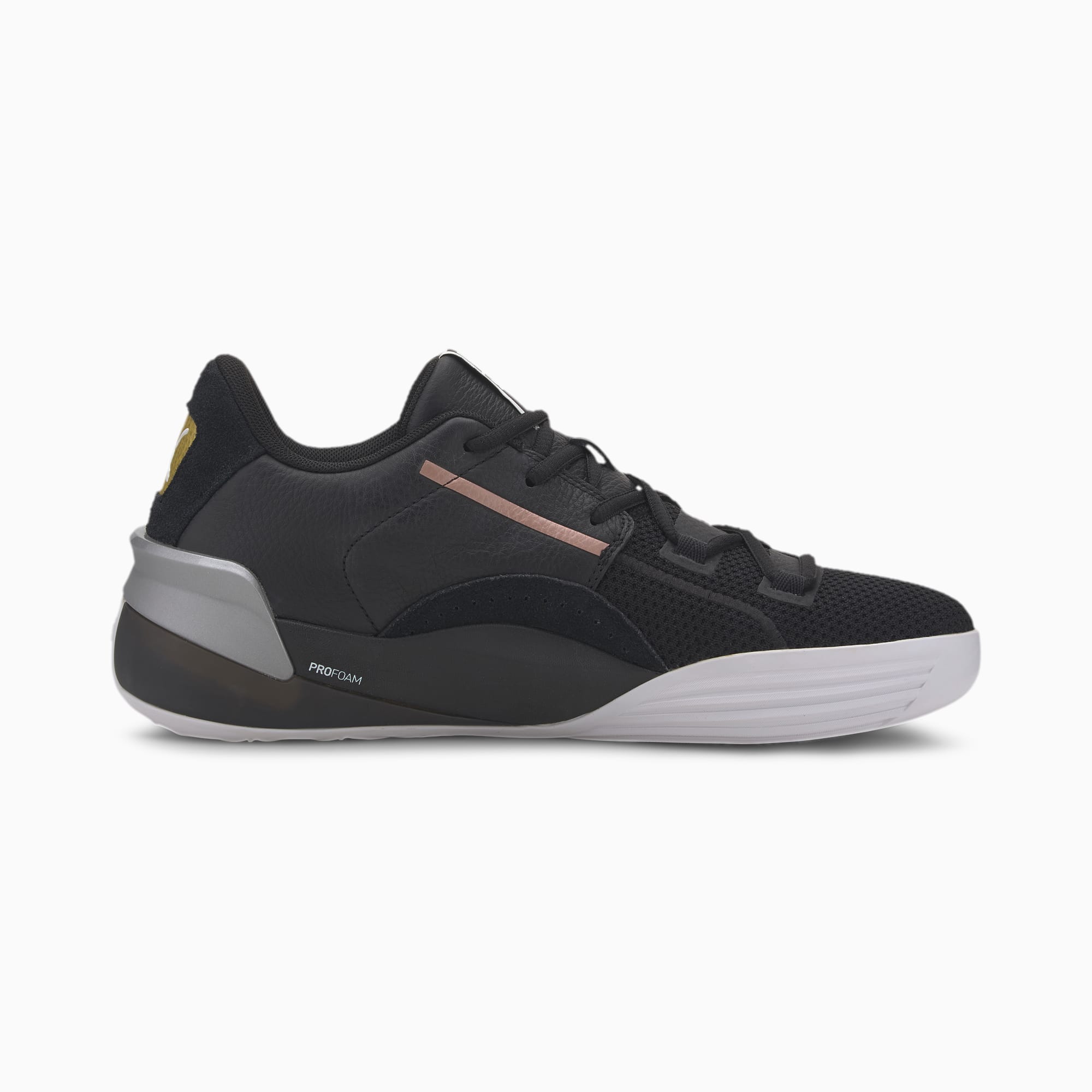 puma clyde hardwood metallic basketball shoes