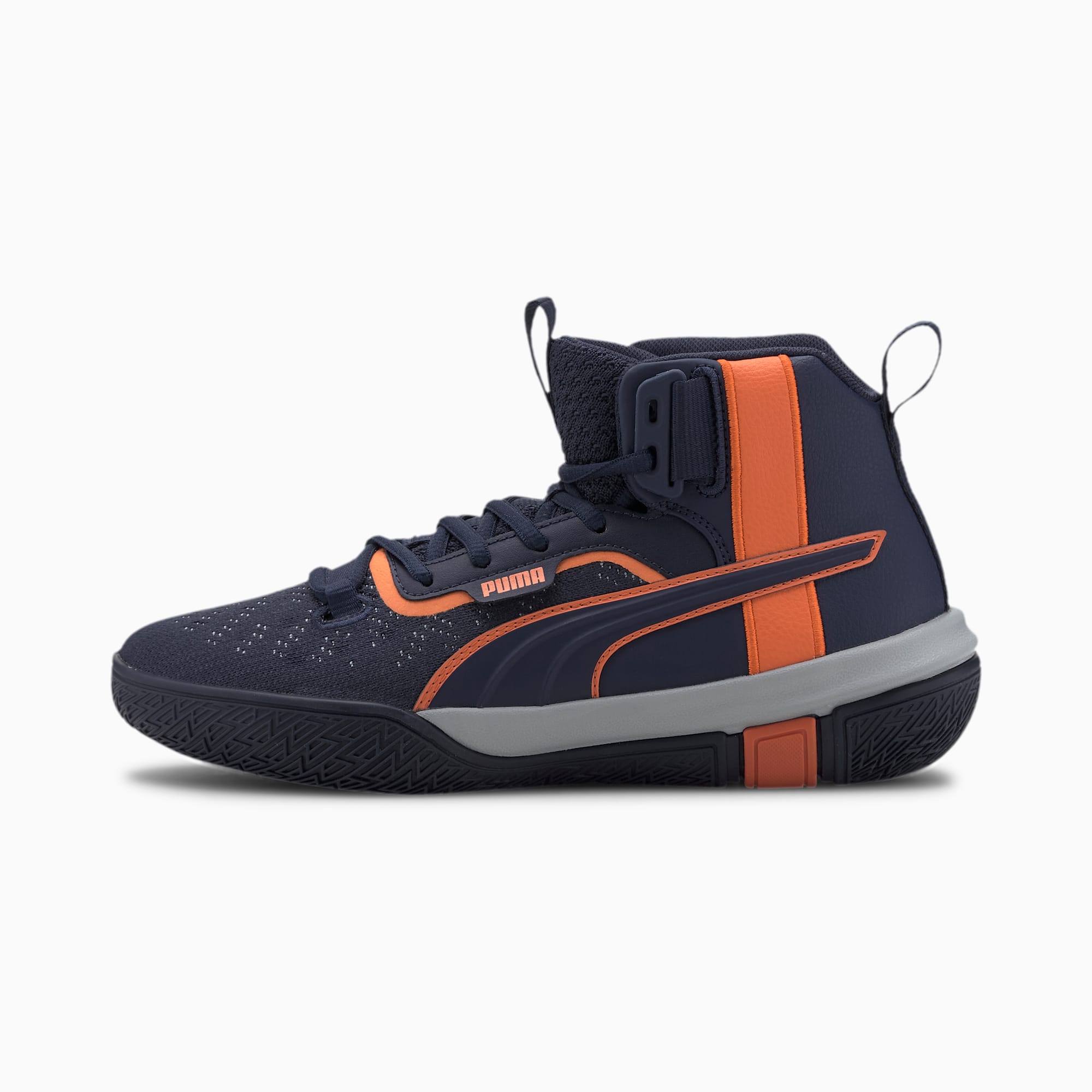 Legacy Mm Youth Basketball Shoes Peacoat Dragon Fire Puma