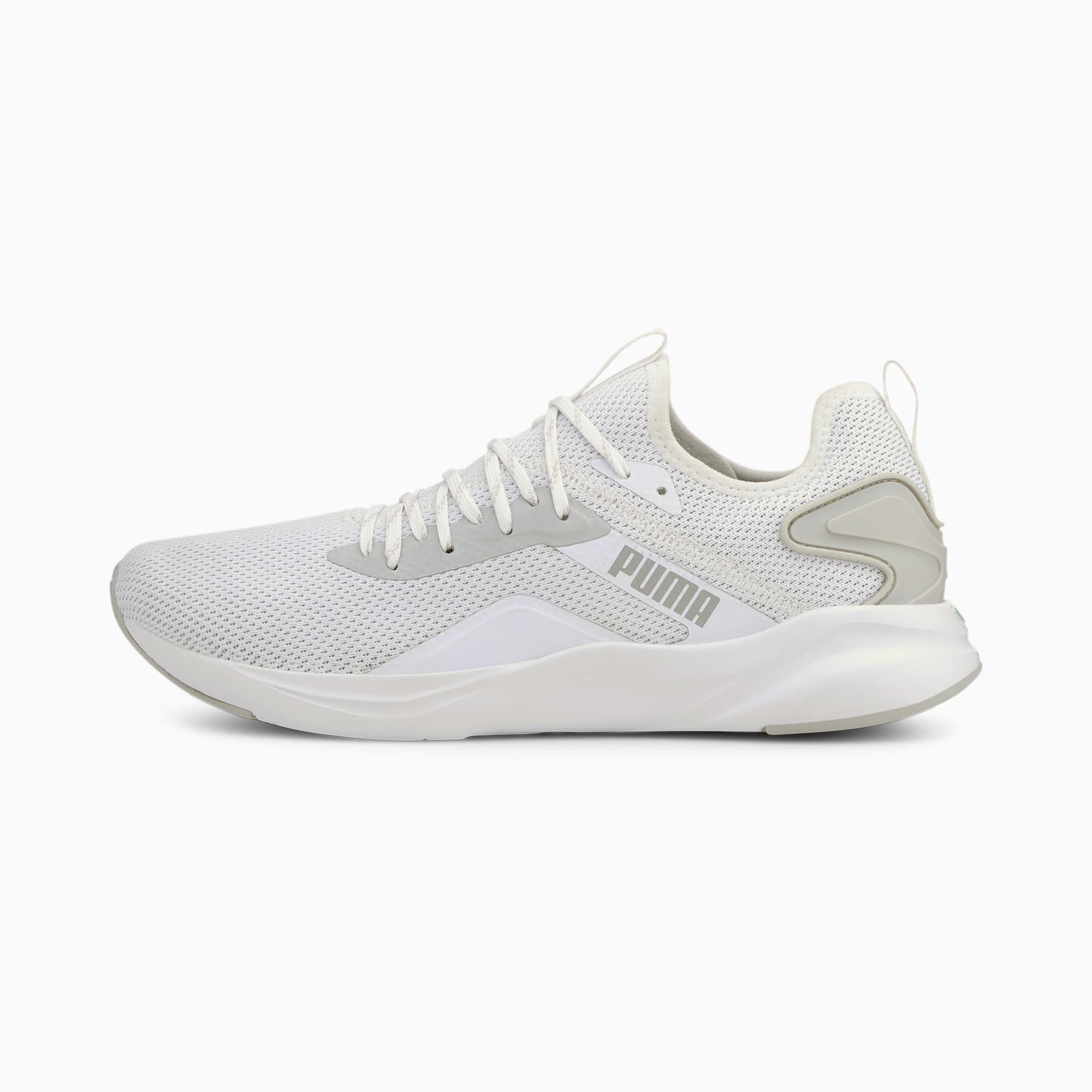 puma white slip on shoes