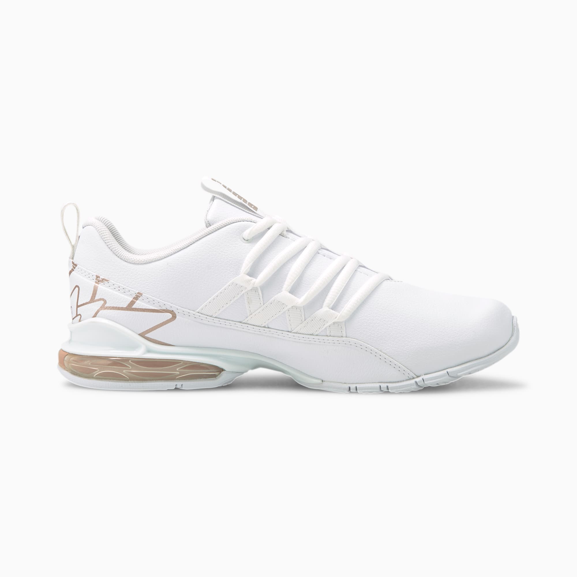 puma women's riaze prowl sneaker black rose gold