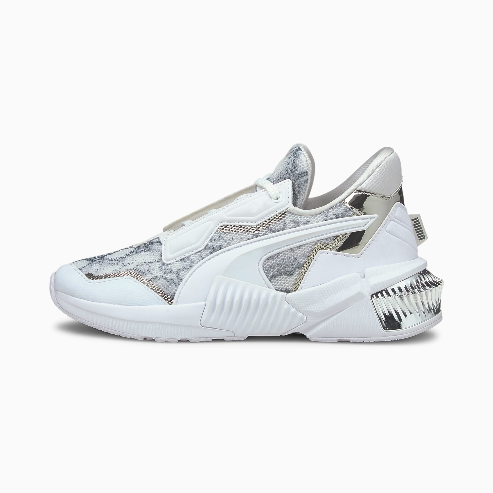 Puma trinomic xt2 top silver womens