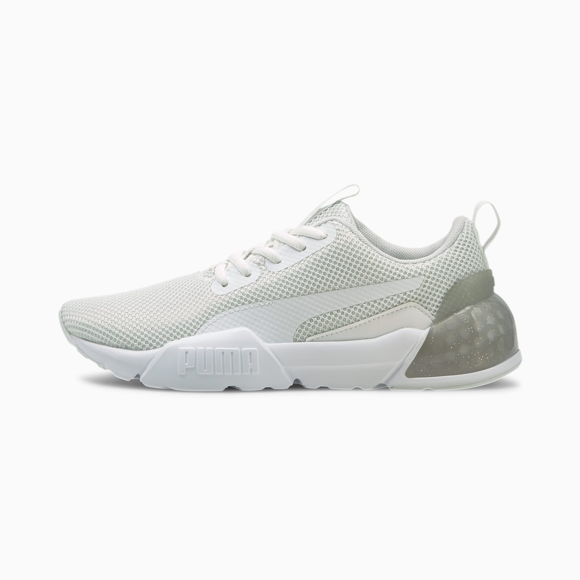 puma white running shoes