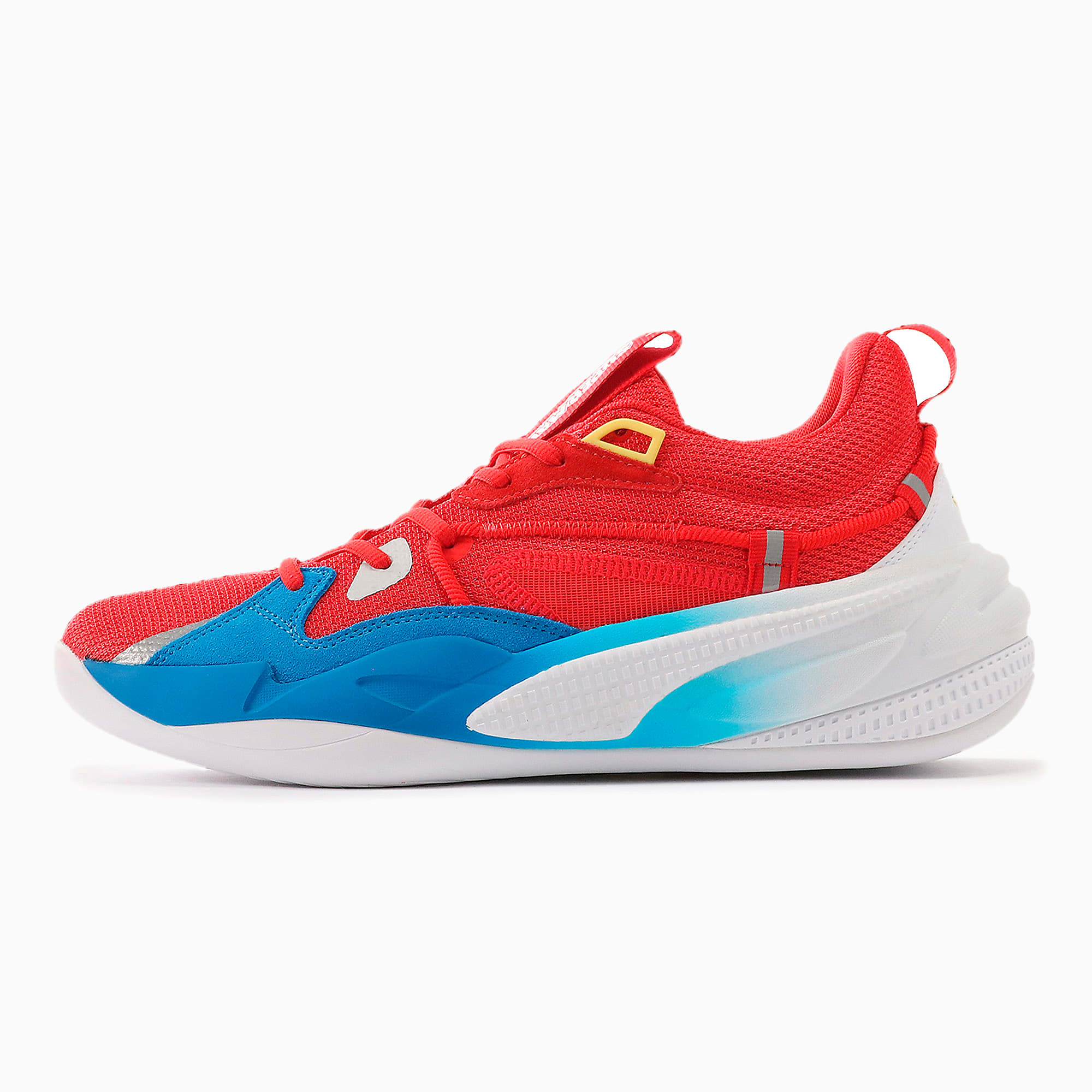 Puma公式 Nintendo Rs Dreamer スーパー マリオ 64 バスケットボール シューズ 任天堂 マリオ コラメンズ Flame Scarlet Electric Blue プーマ バスケットボール プーマ