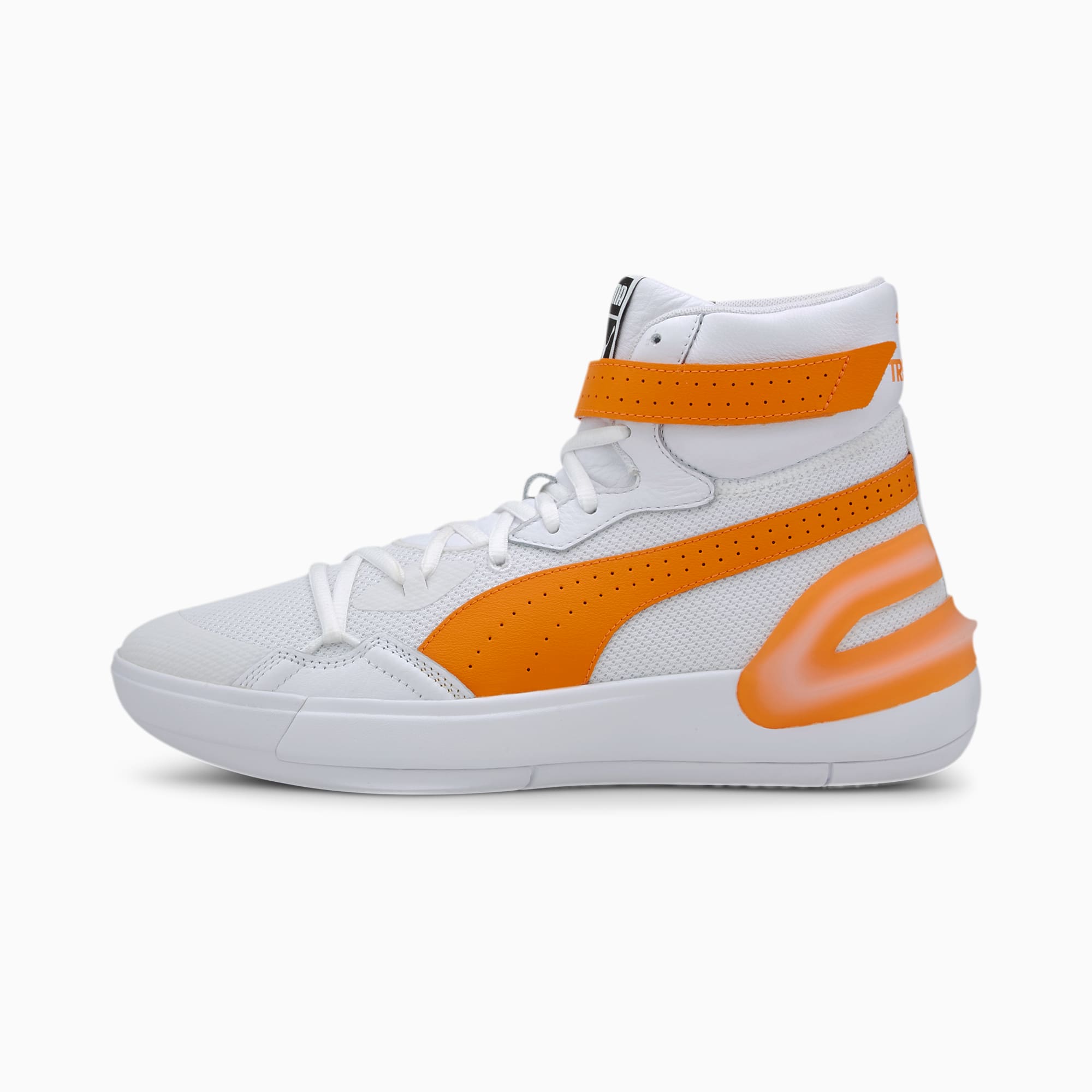 puma hoops white