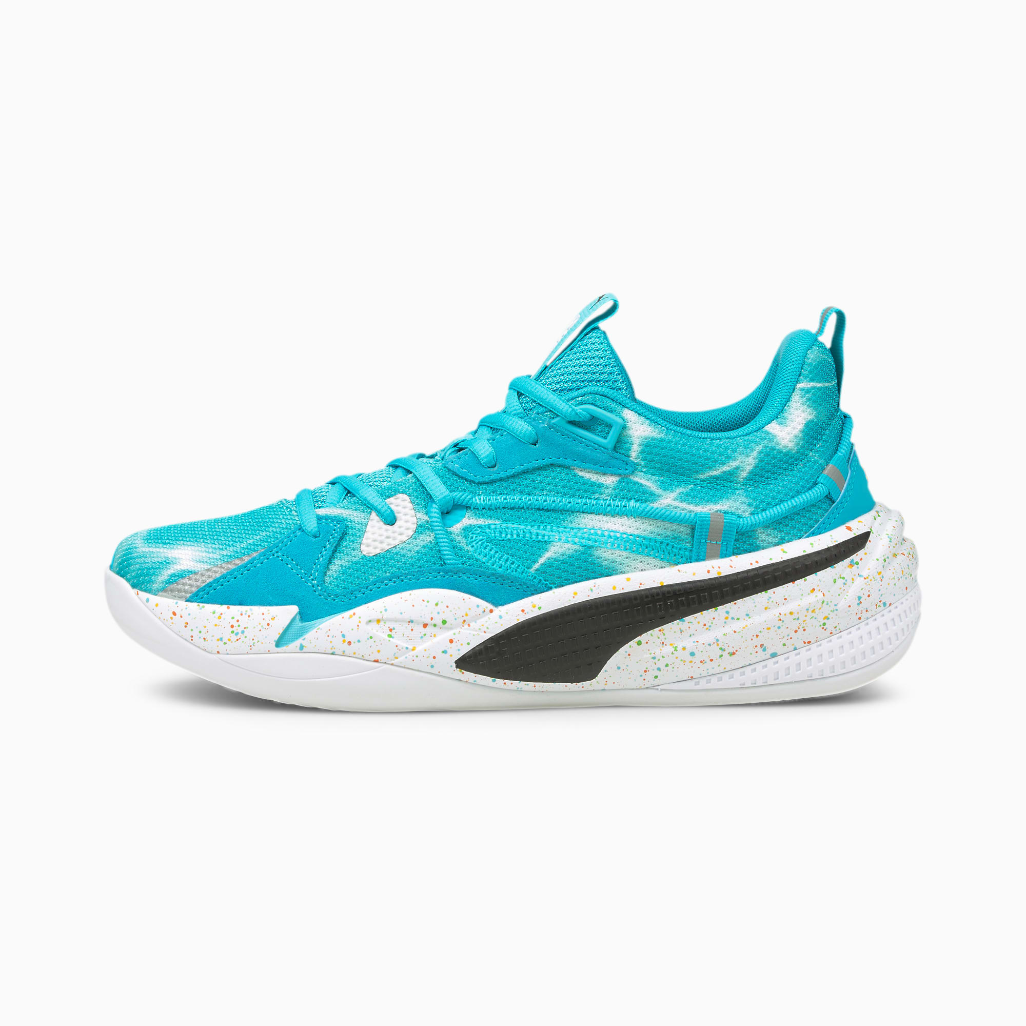 puma white basketball shoes
