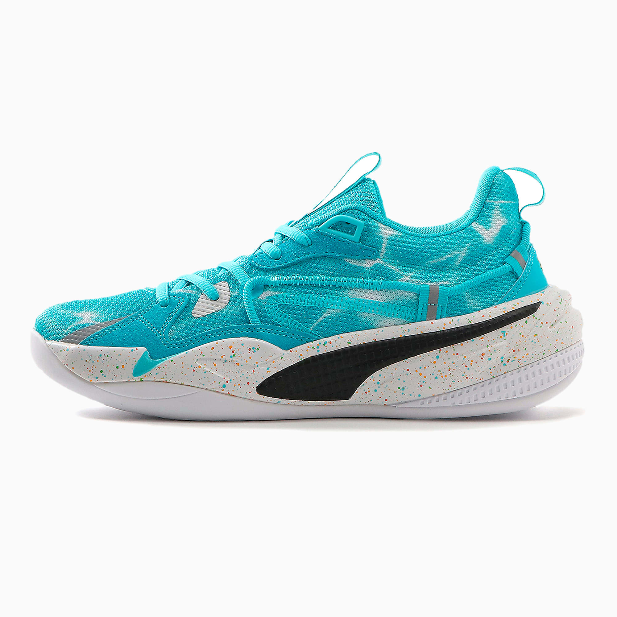 Puma公式 Nintendo Rs Dreamer スーパー マリオ ギャラクシー バスケットボール シューズ 任天堂 マリオ コラメンズ Puma White Blue Atoll プーマ Shoes プーマ