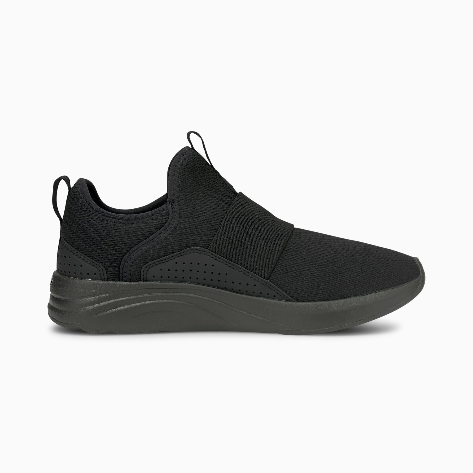 Black puma shoes womens zipper sale