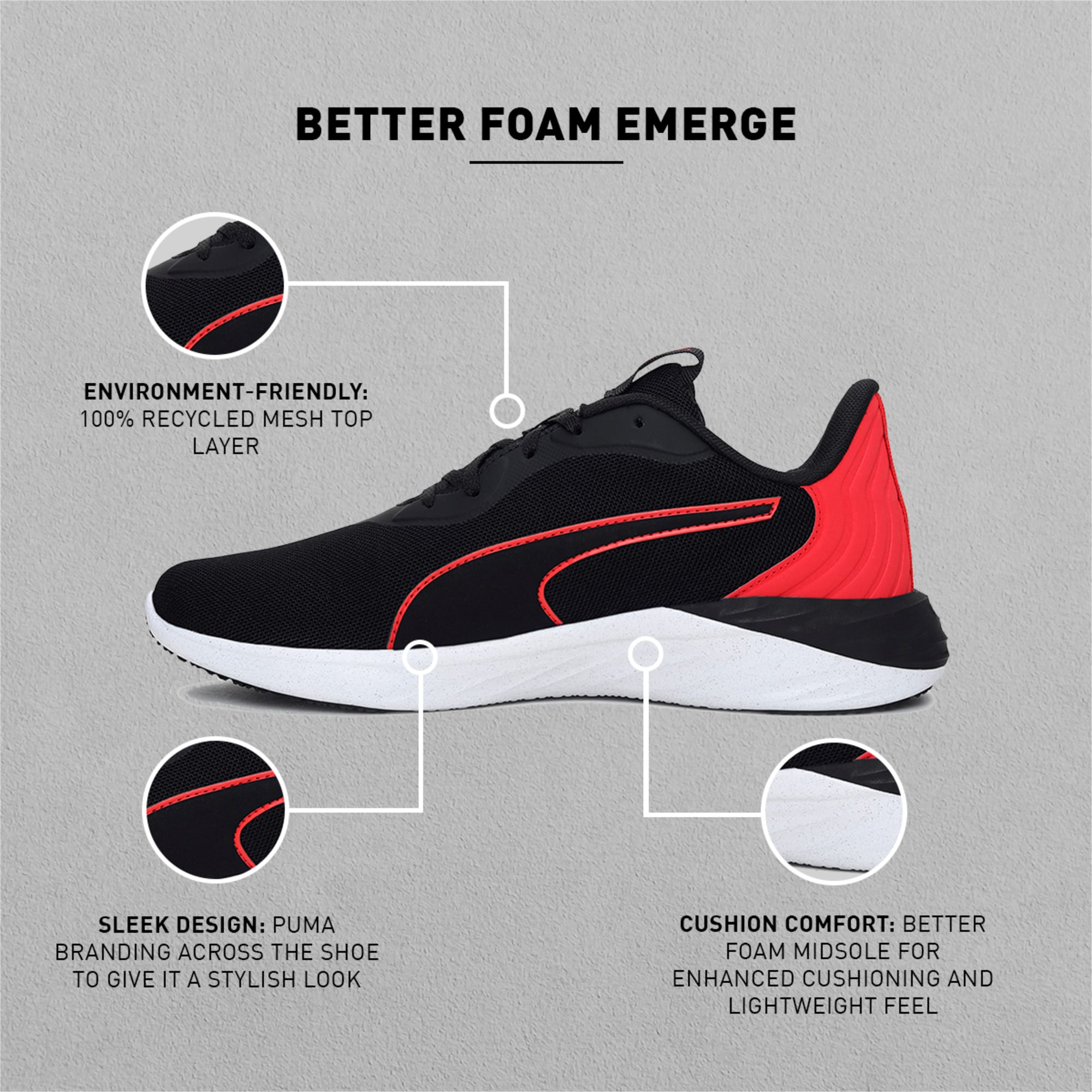 Better Foam Emerge Men's Running Shoes | PUMA