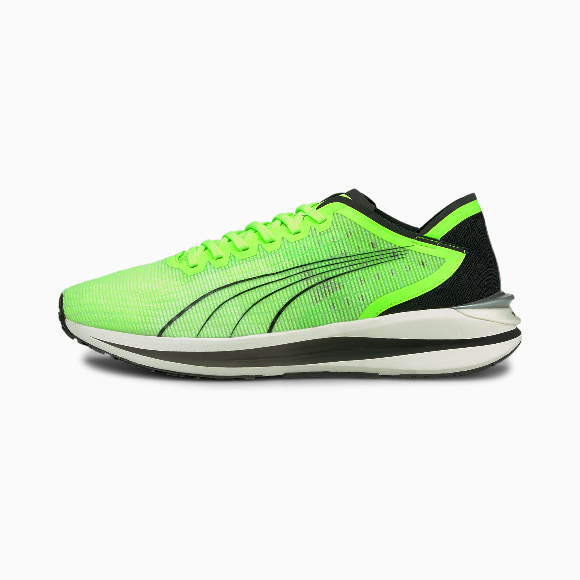 Puma running hotsell shoes green