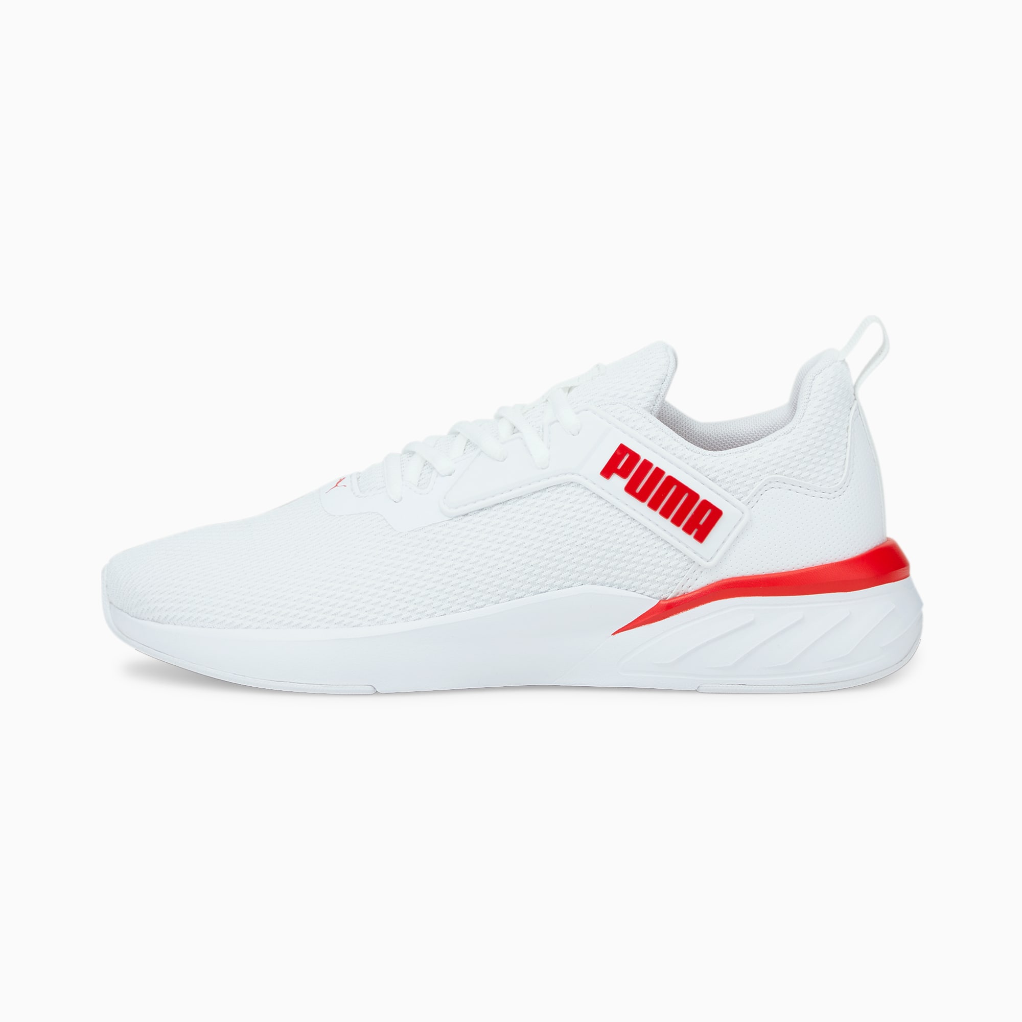 Puma white running shoes mens store