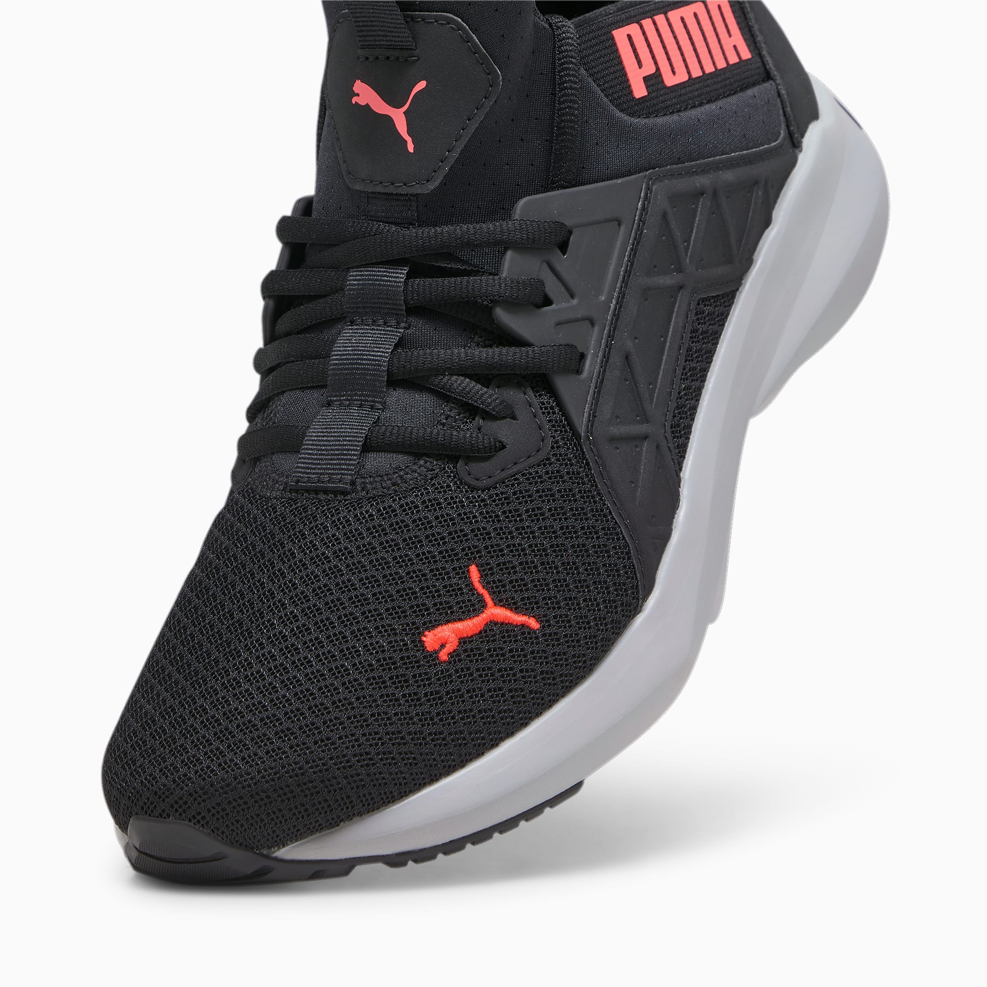 Puma enzo red and black clearance