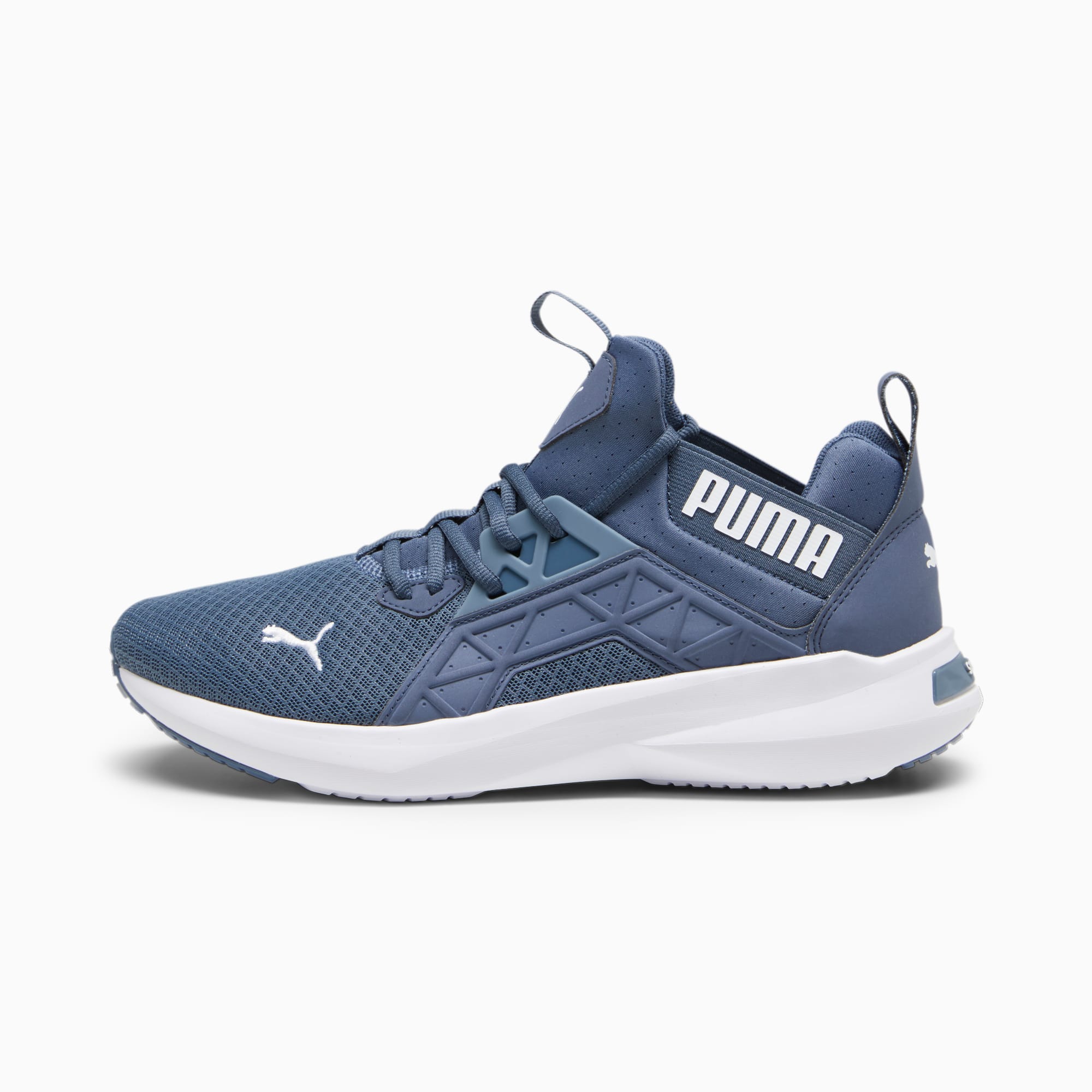 Blue puma shoes men top