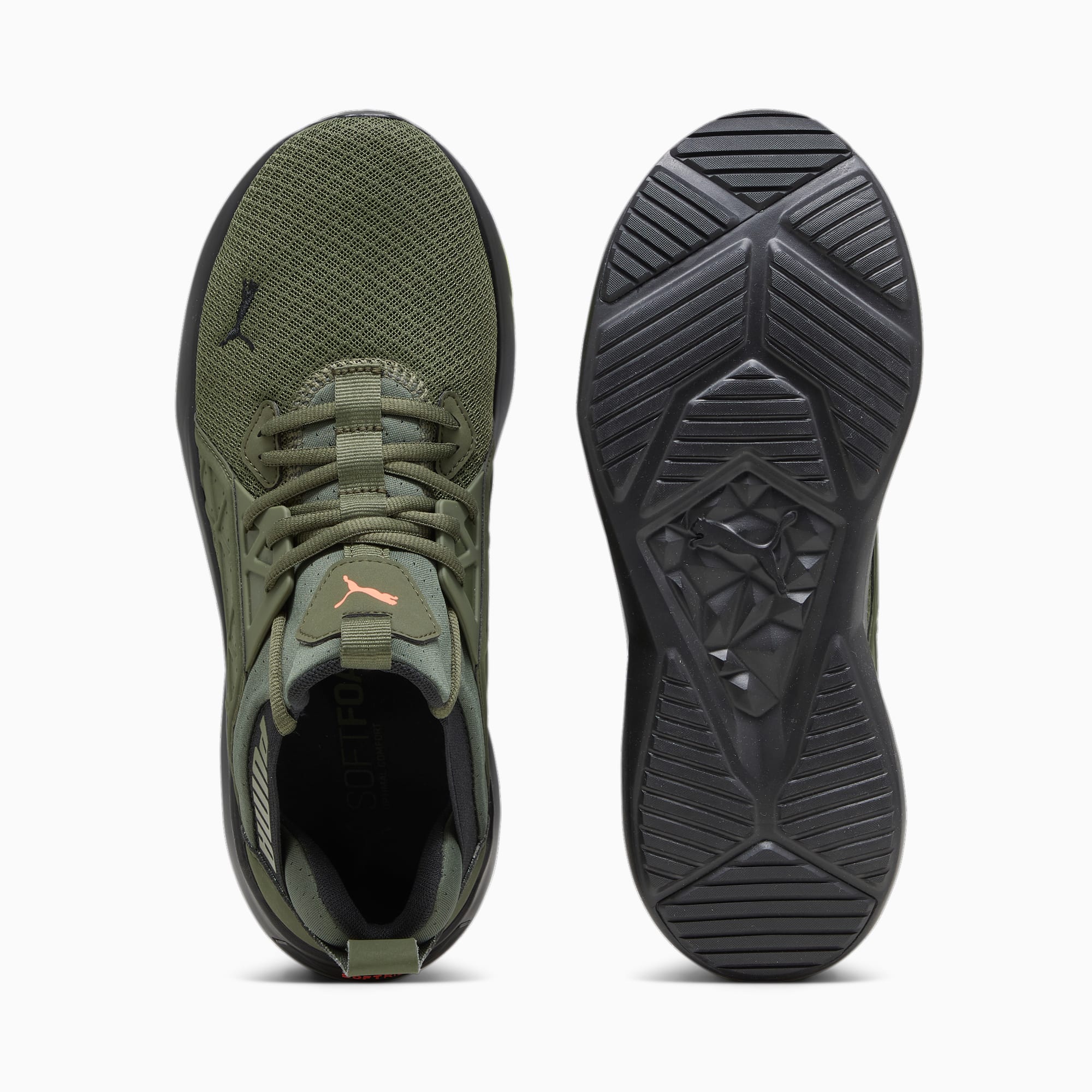 Puma enzo olive green online