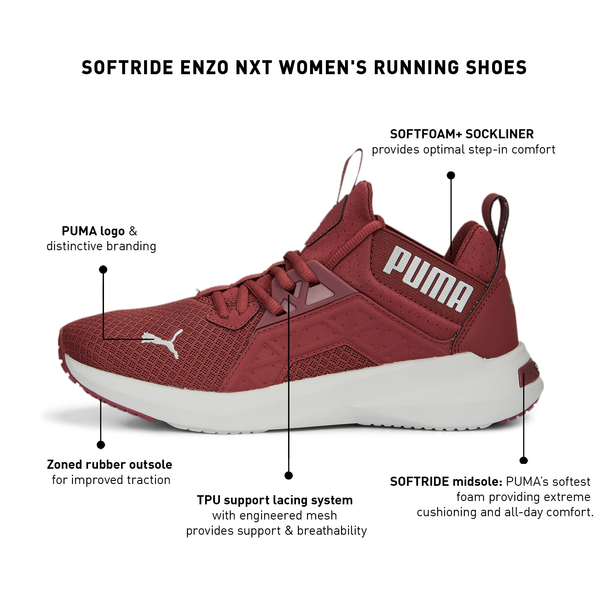 Puma enzo weave womens trainers on sale