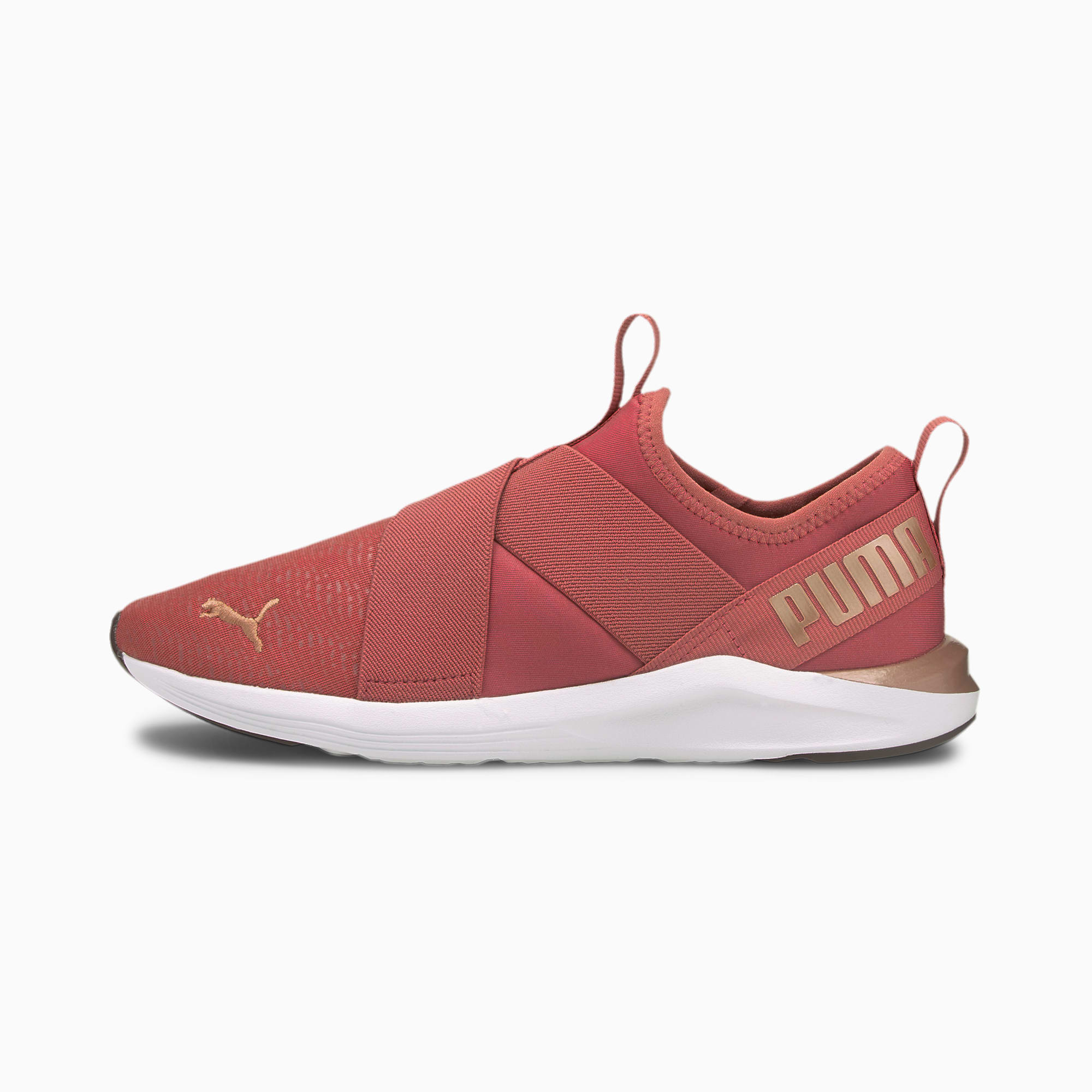 Prowl Slip-On Shine Women's Training Shoes | Mauvewood-Rose Gold | PUMA ...