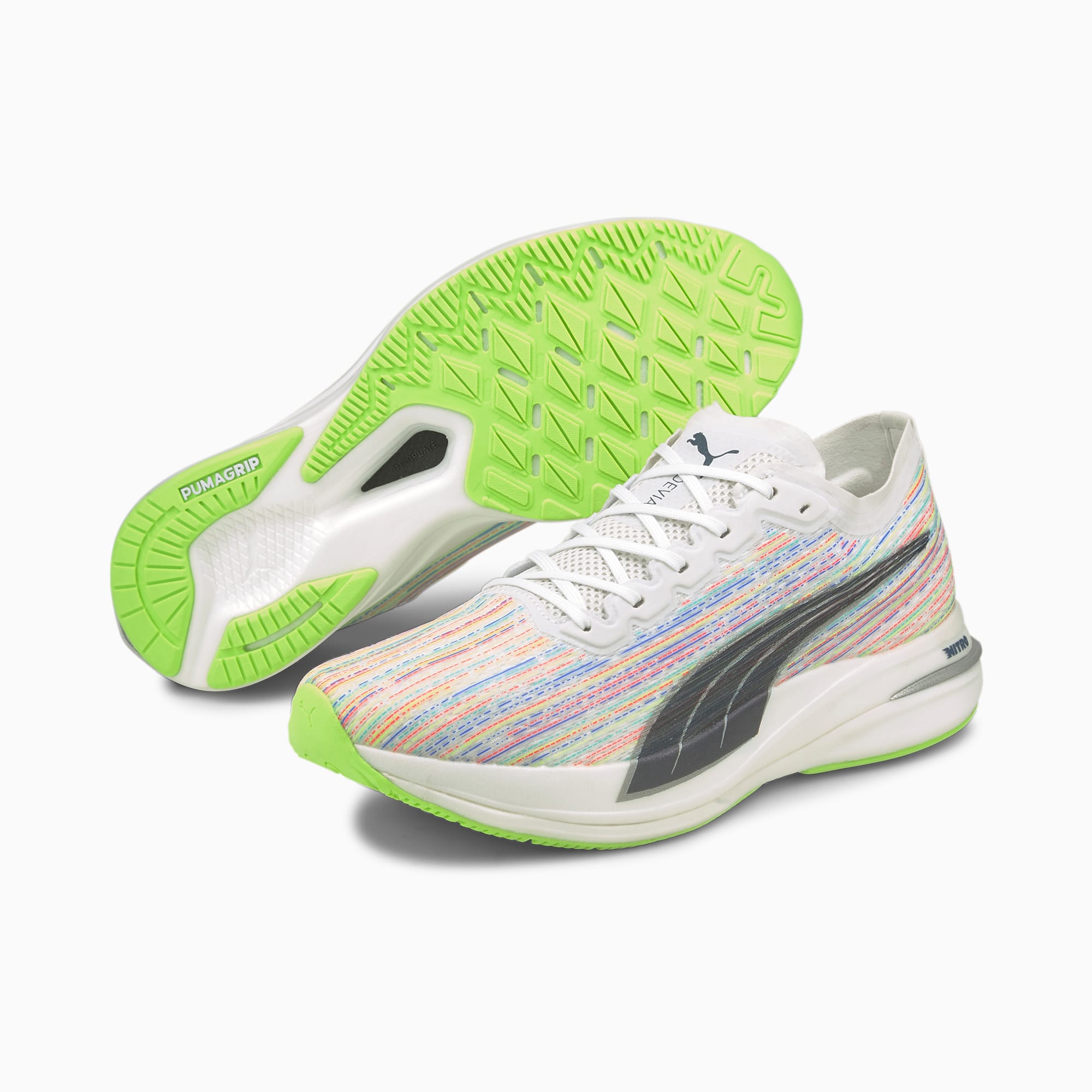 PUMA公式】ディヴィエイト ニトロ スペクトラ ランニング シューズ