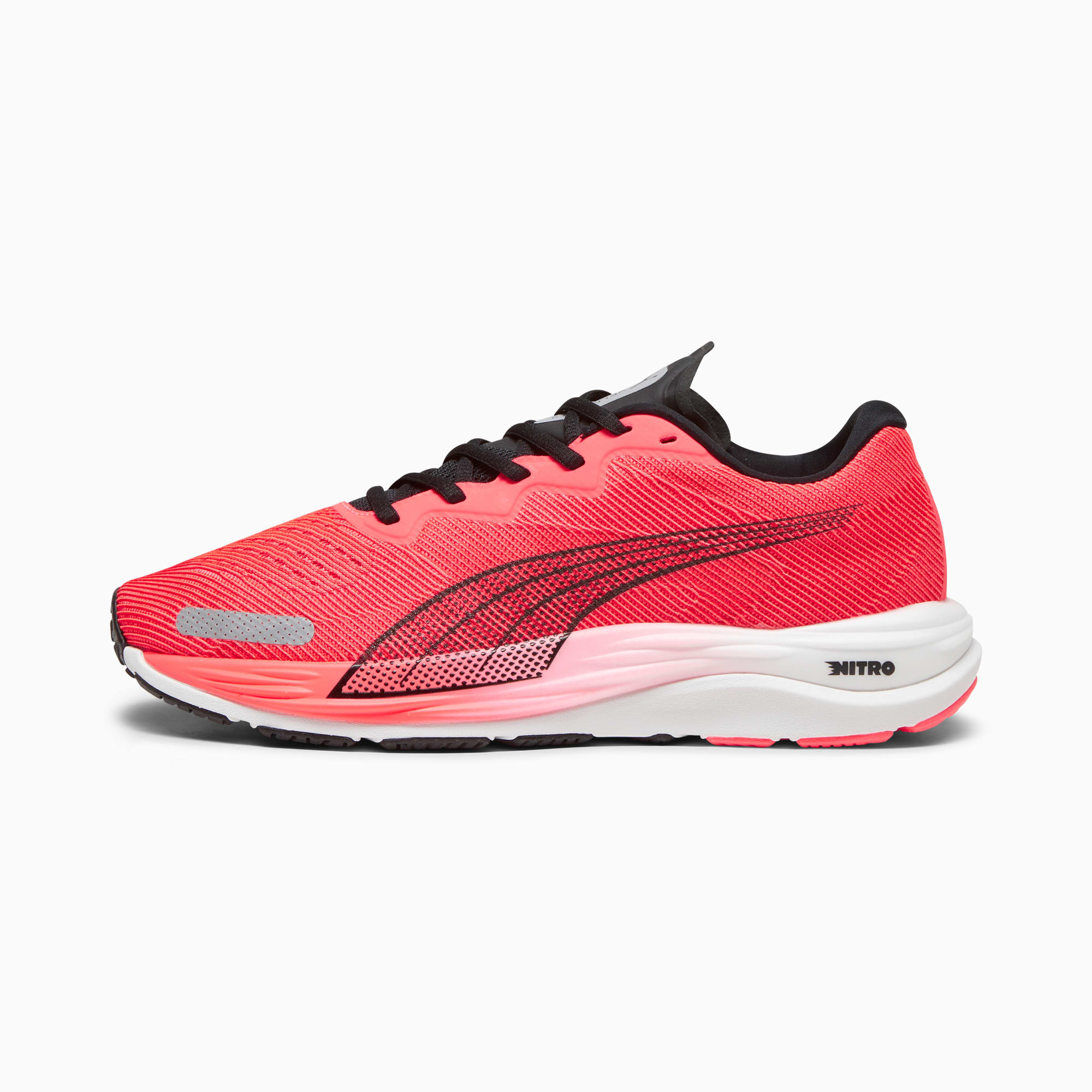 Velocity Nitro 2 Men's Running Shoes | Fire Orchid-Puma Black | PUMA ...