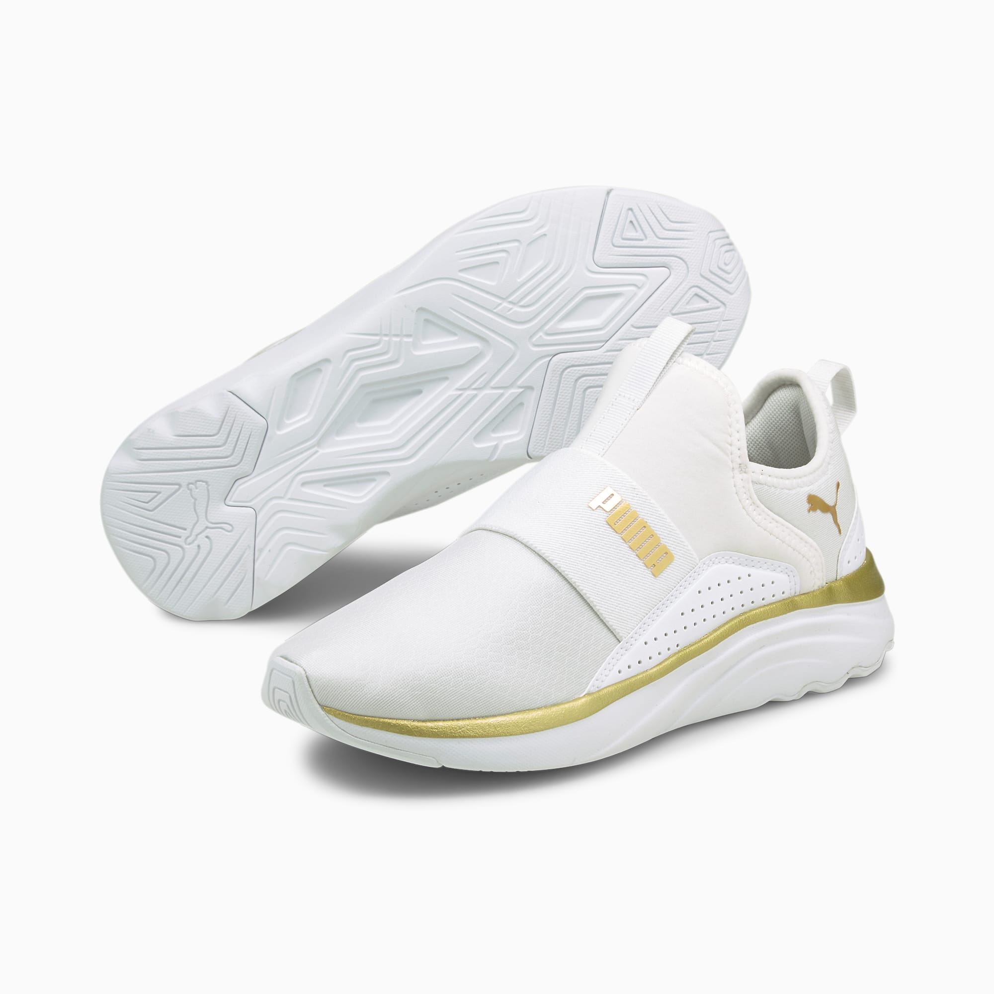 PUMA公式】ソフトライド ソフィア スリップオン シャイン ウィメンズ ランニング シューズ