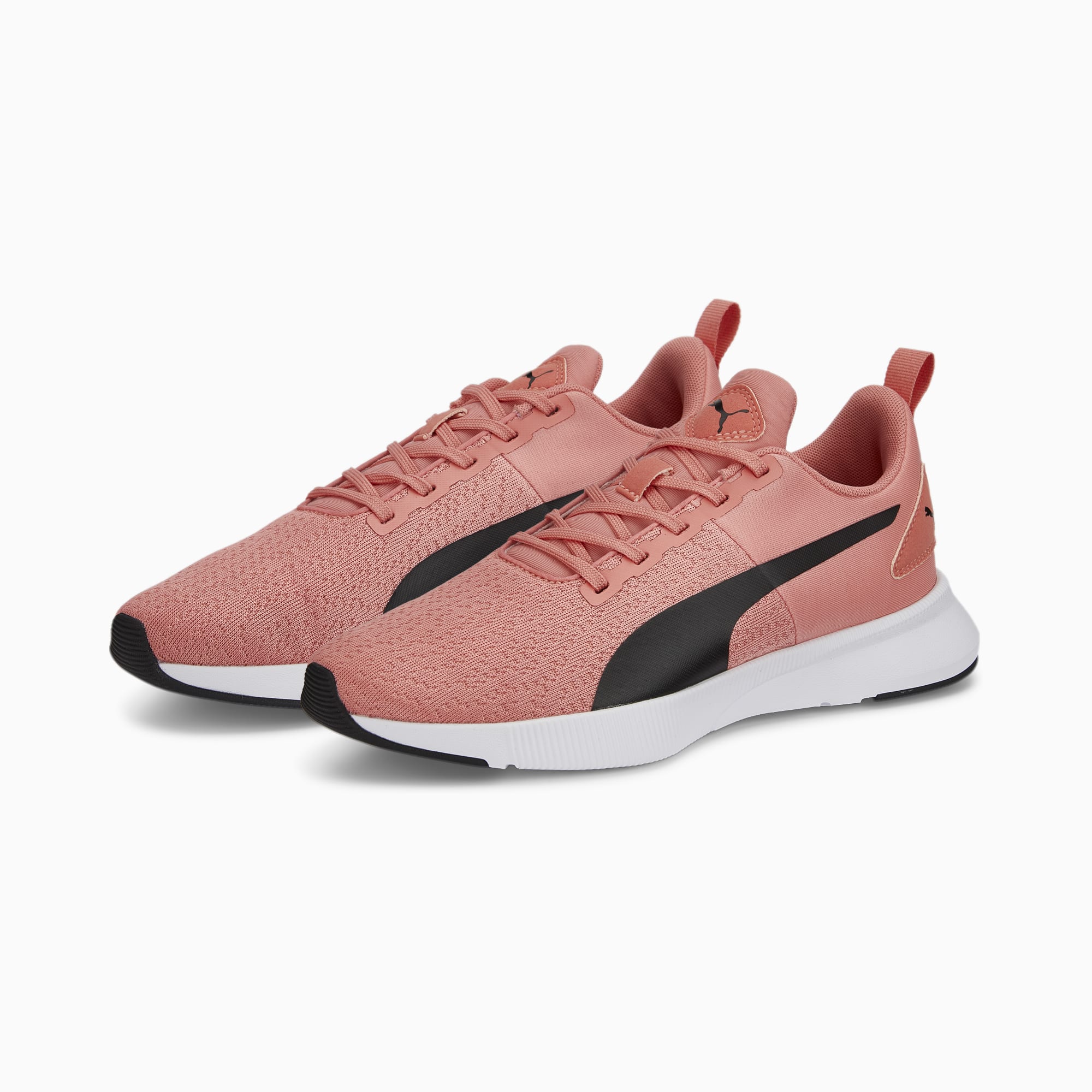 Puma FLYER RUNNER FEMME - Chaussures de running neutres - black/lotus/noir  