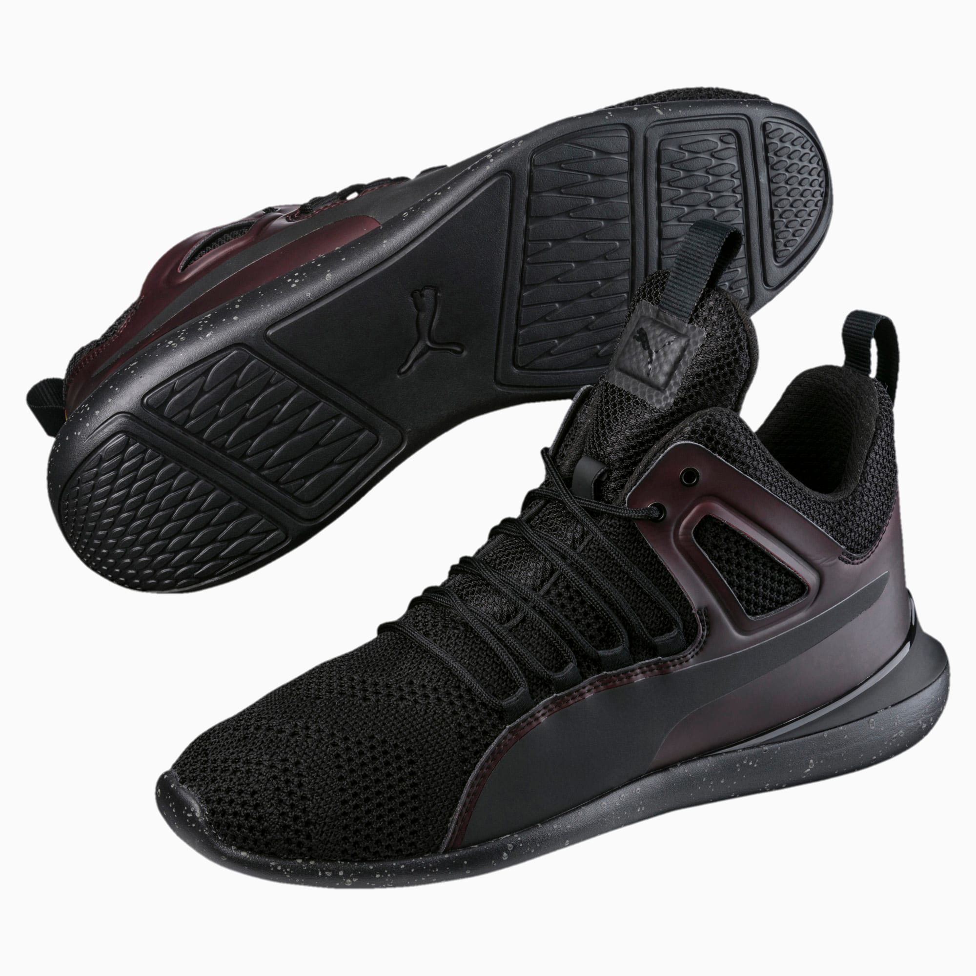puma ferrari sf evo cat mid sneakers