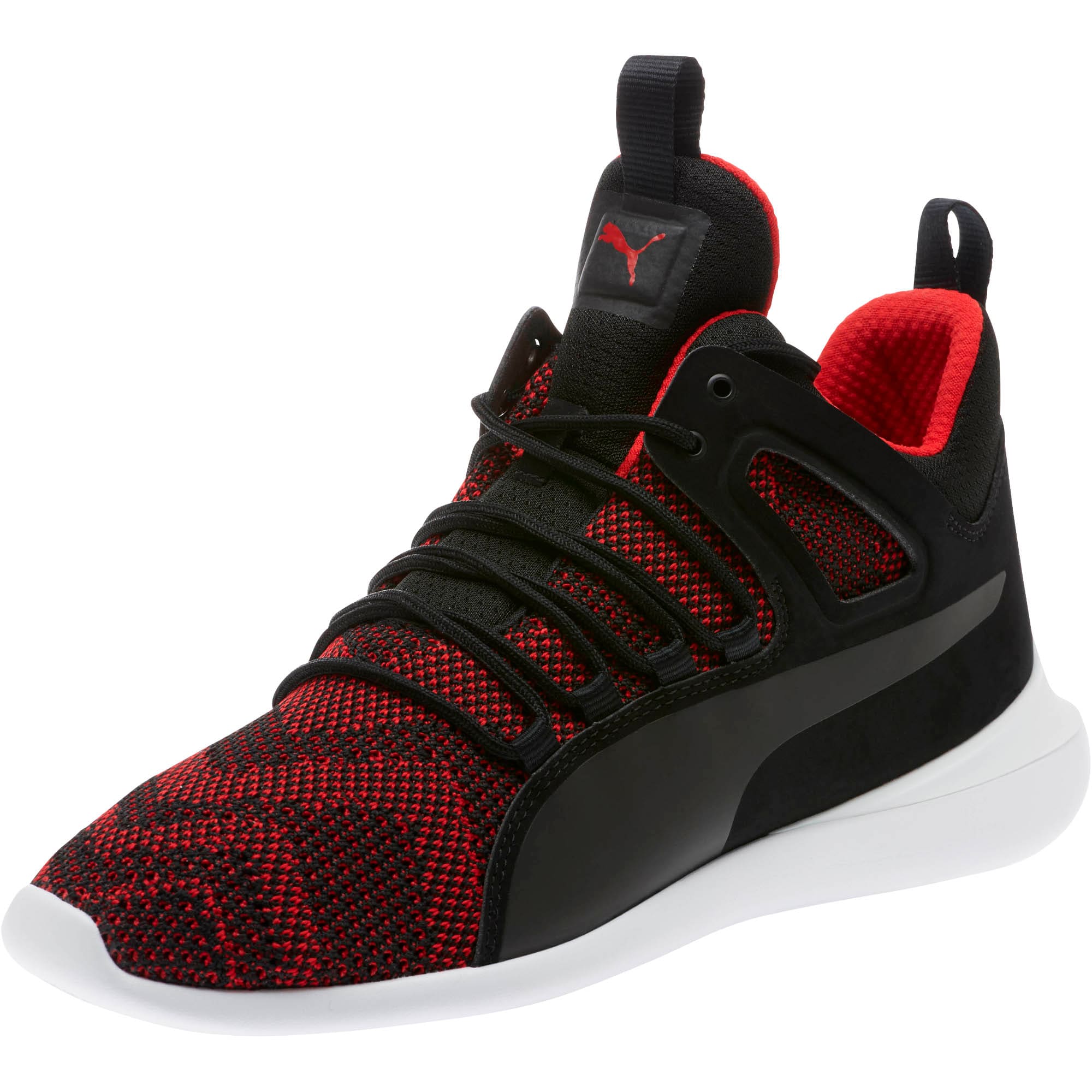 puma ferrari sf evo cat night black sneakers