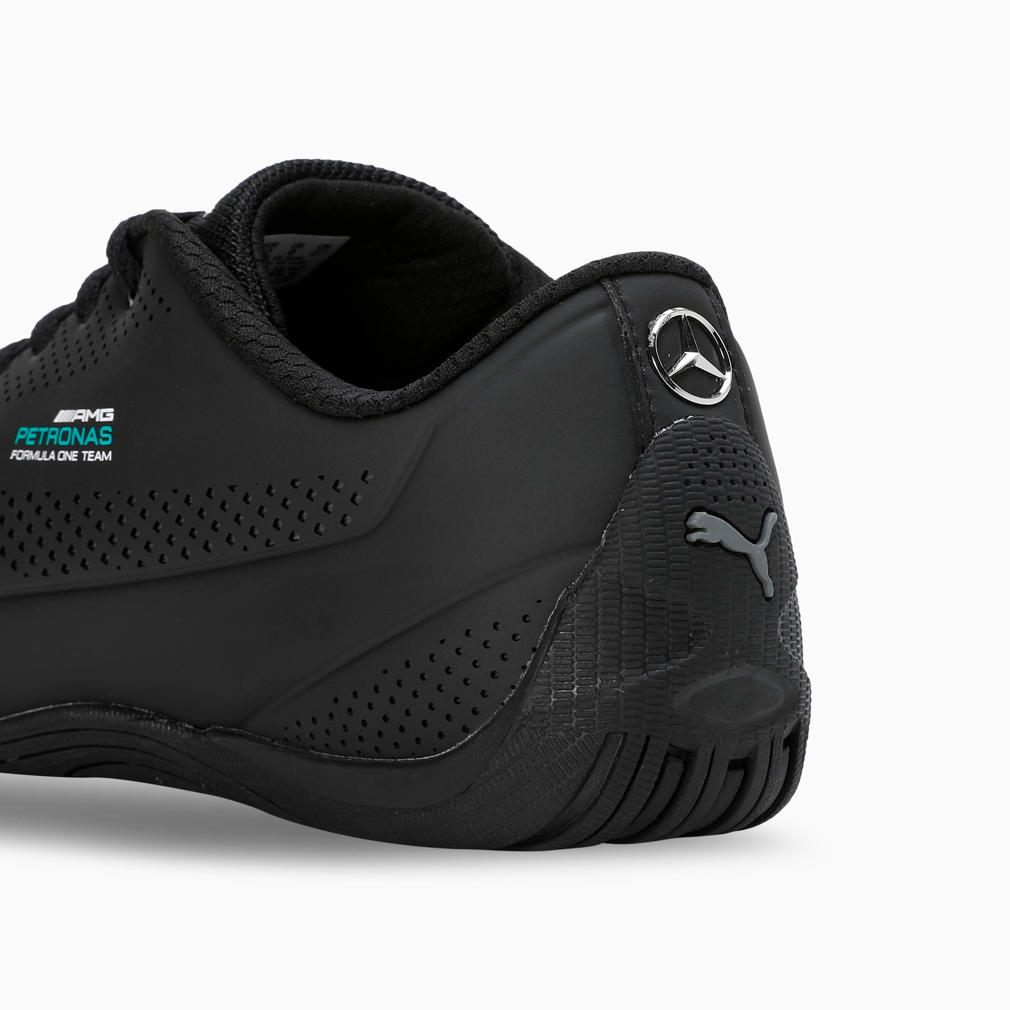 Puma mercedes shoes black best sale