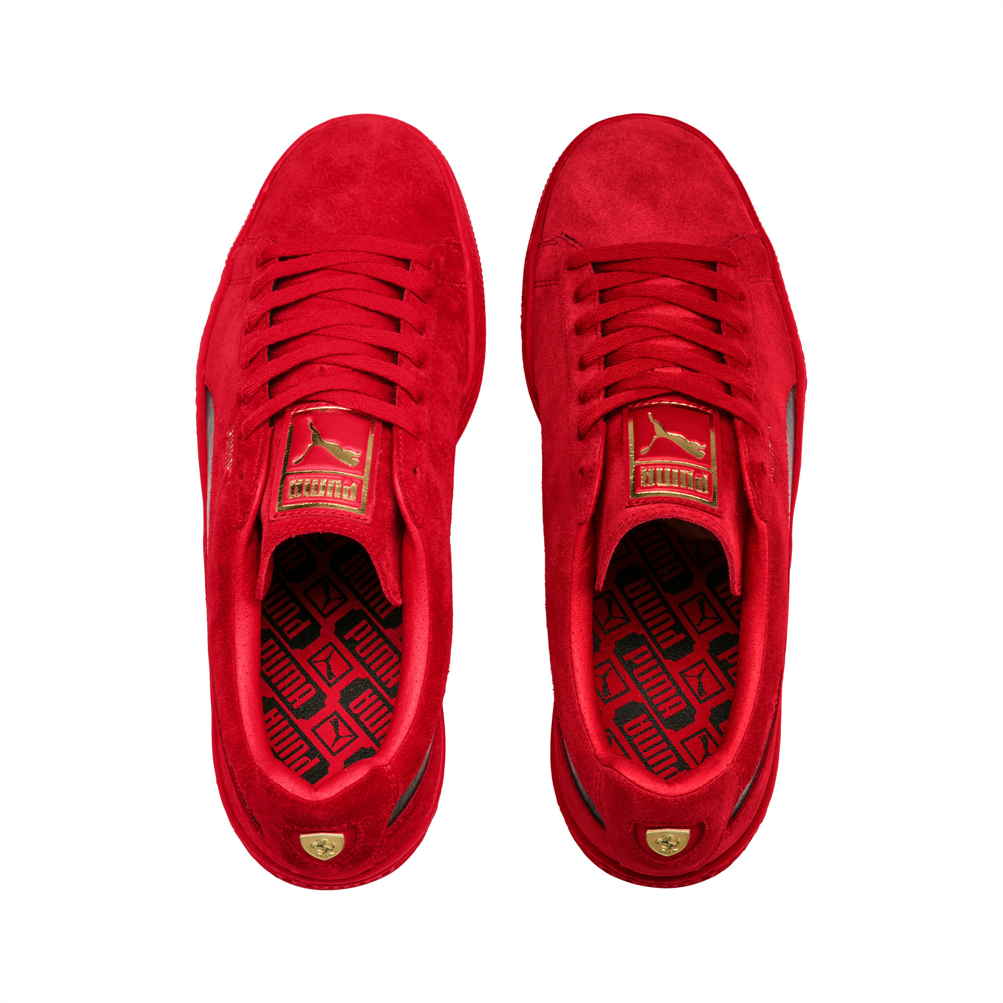 puma suede x ferrari