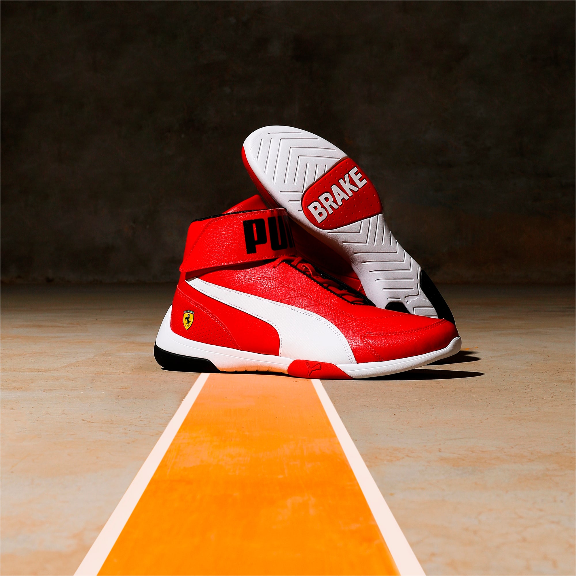 Puma ferrari shoes orange men clearance